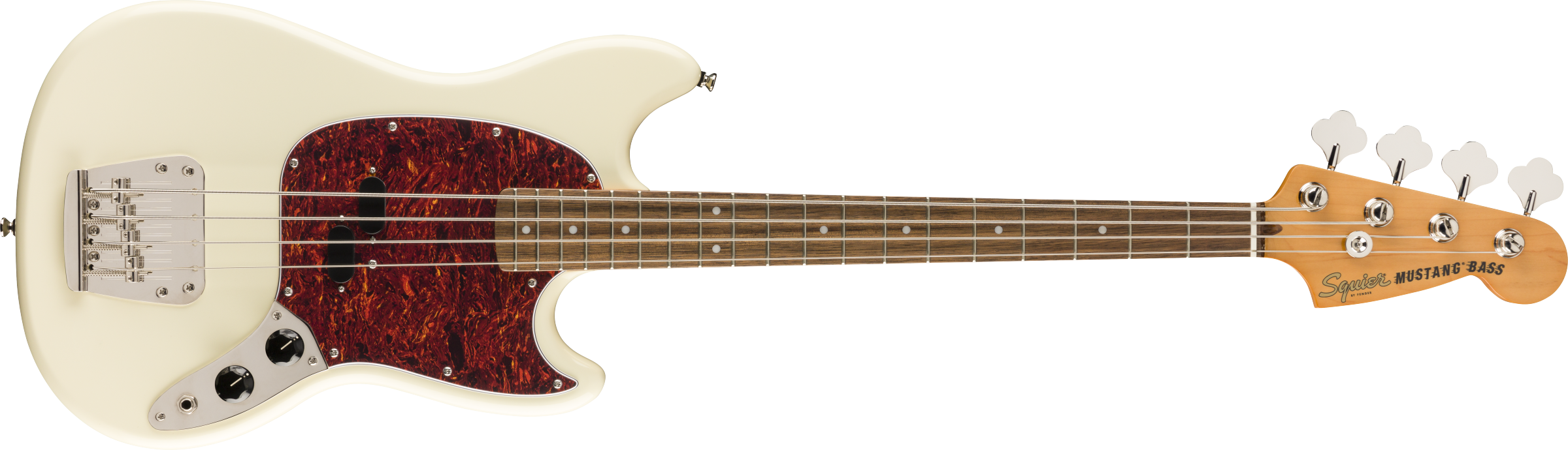 Squier® Classic Vibe '60s Mustang® Bass, Laurel Fingerboard, Olympic White