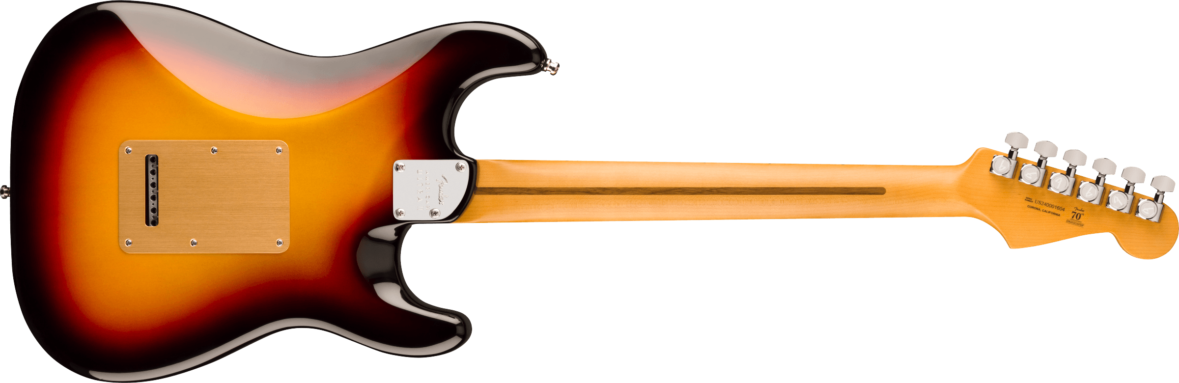 Fender® American Ultra II Stratocaster® Left-Hand, Ebony Fingerboard,  Ultraburst