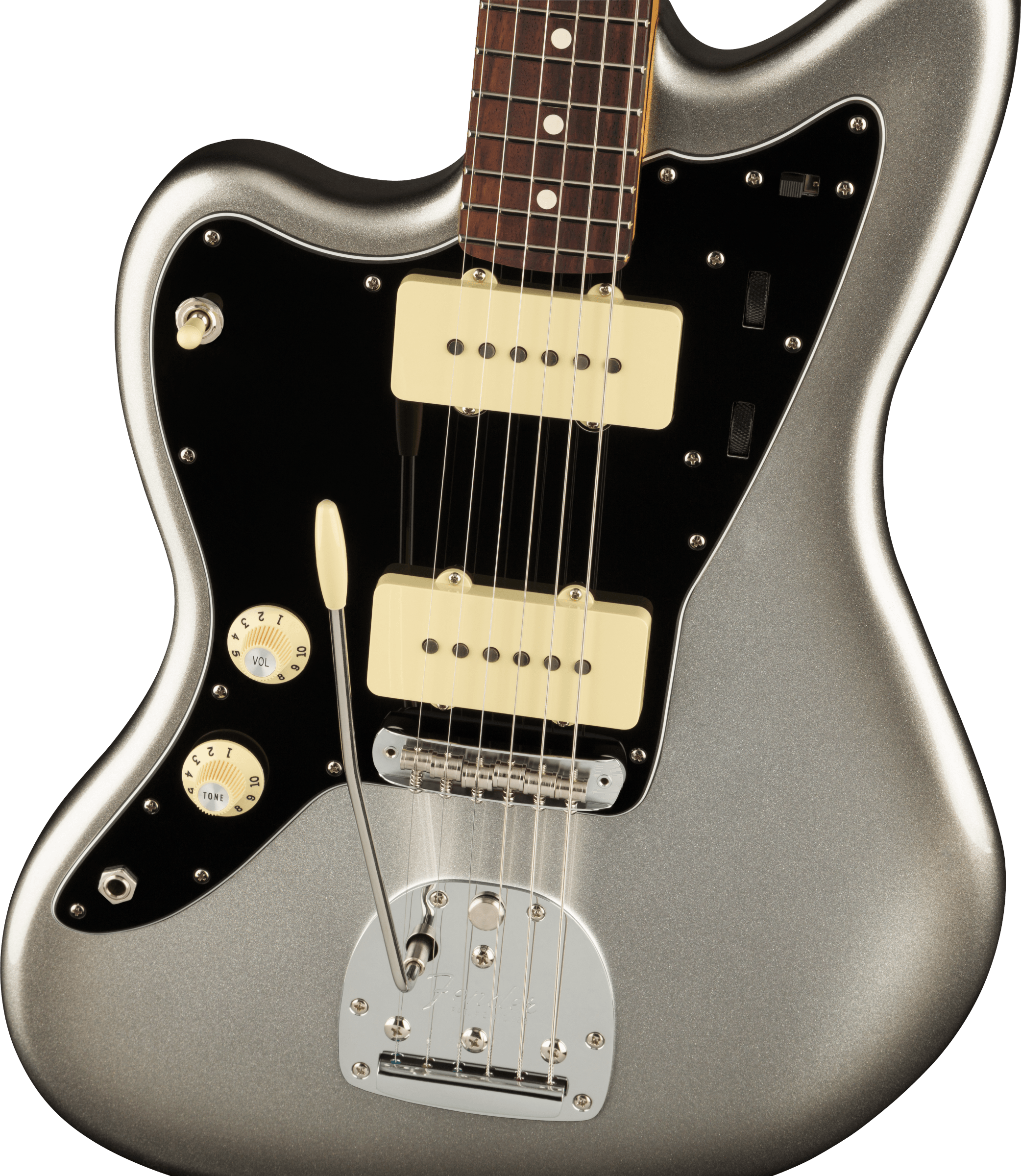 Fender® American Professional II Jazzmaster® Left-Hand, Rosewood Fingerboard, Mercury