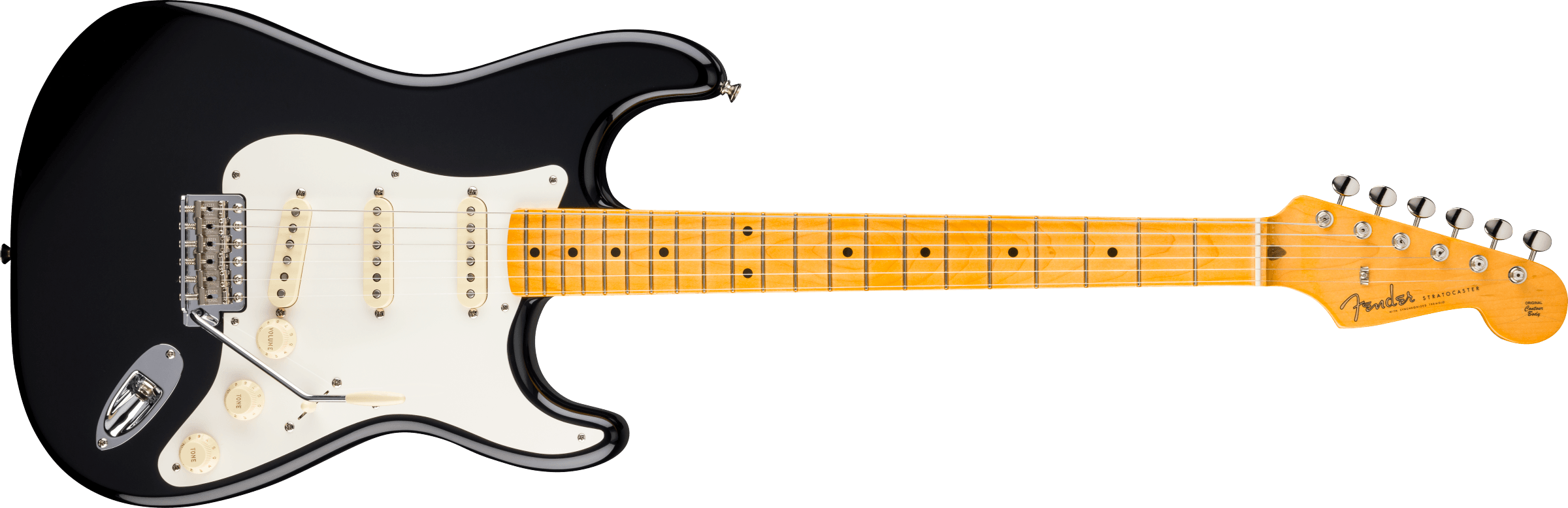 Fender® American Vintage II 1957 Stratocaster®, Maple Fingerboard, Black