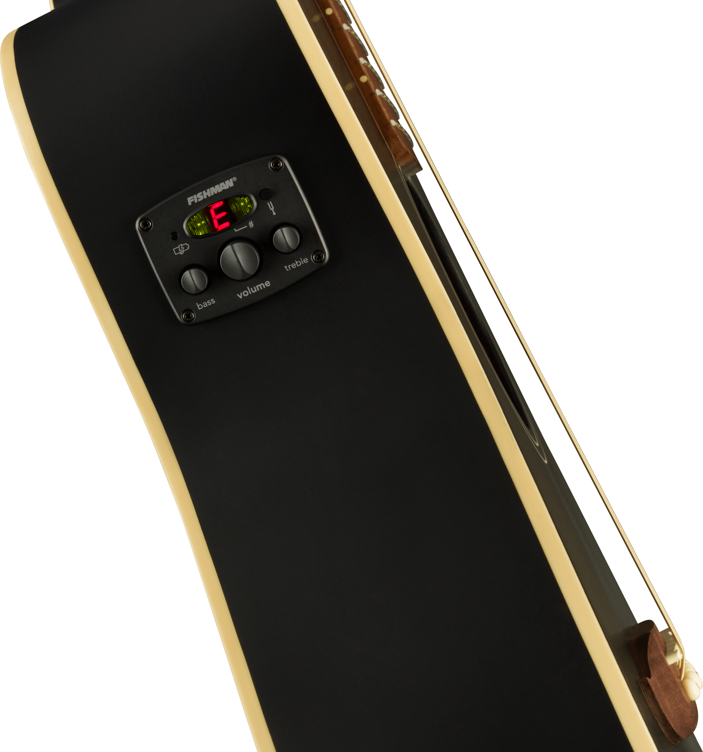 Fender® Joe Strummer Campfire, Walnut Fingerboard, Matte Black