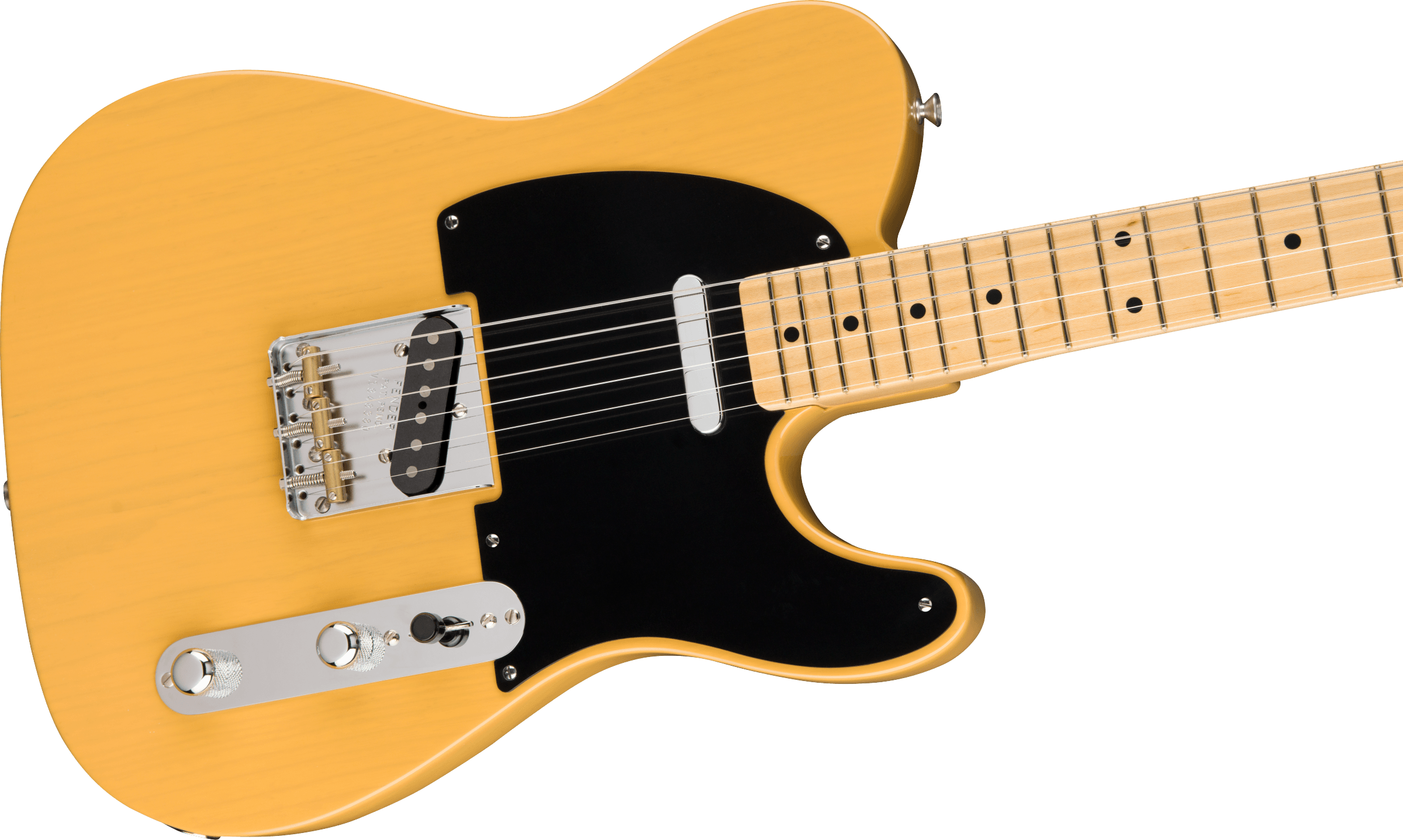 Fender® American Original '50s Telecaster®, Maple Fingerboard, Butterscotch Blonde