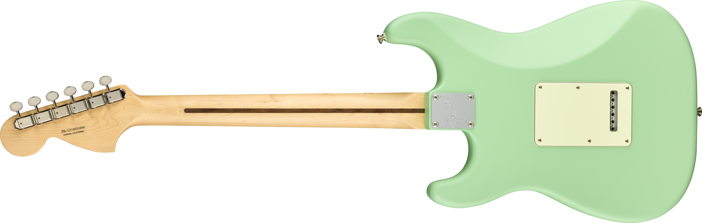 Fender® American Performer Stratocaster® HSS, Maple Fingerboard, Satin Surf Green