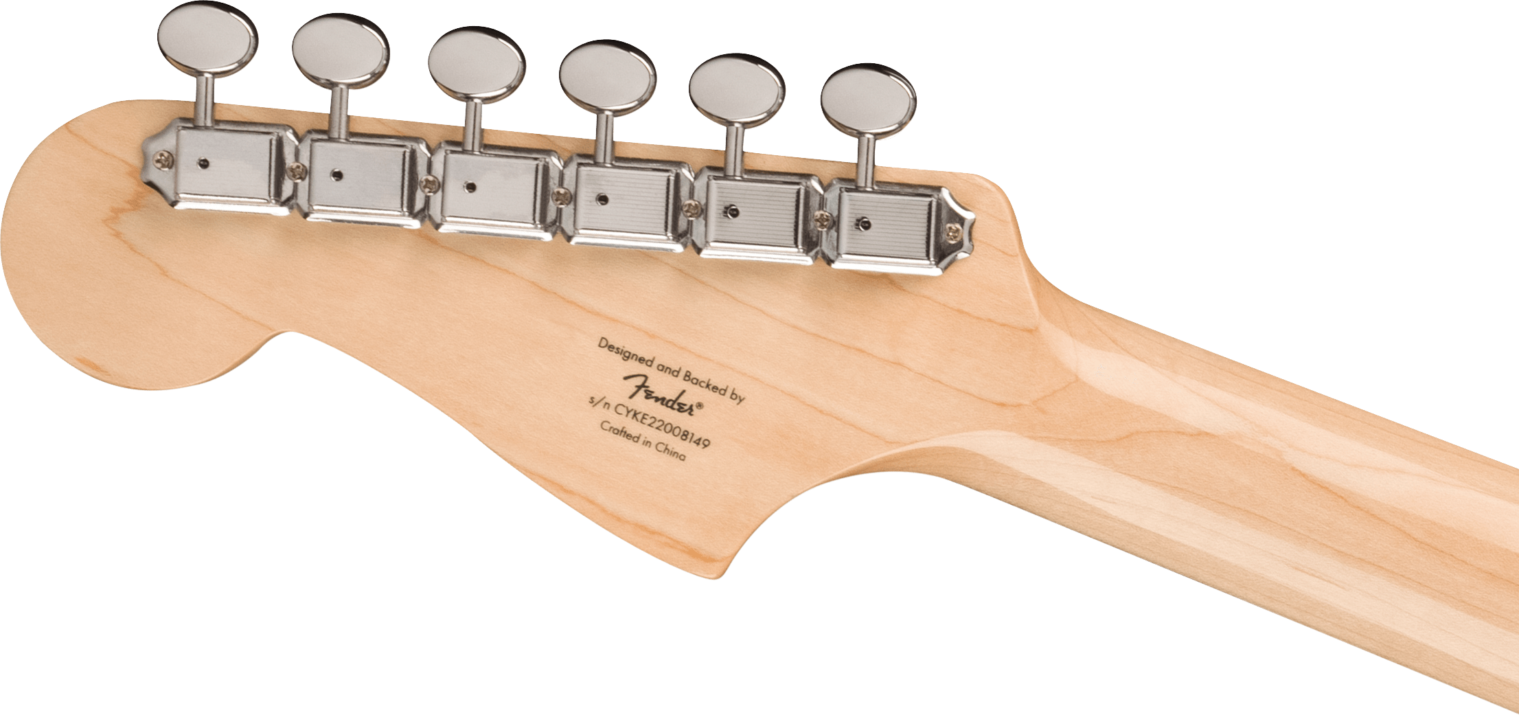 Squier® Paranormal Strat-O-Sonic, Laurel Fingerboard, Black Pickguard, Vintage Blonde
