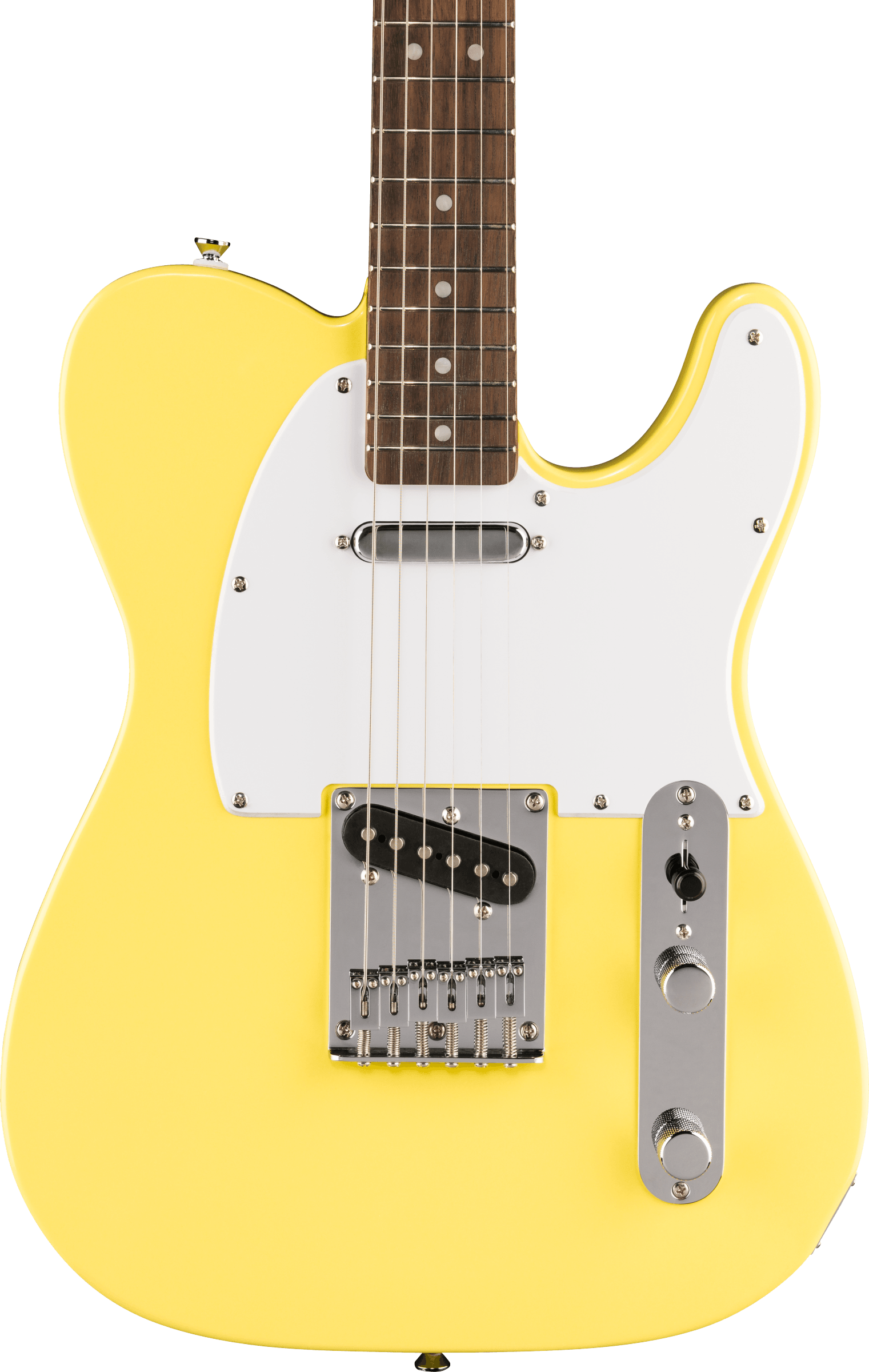 Squier® Sonic® Telecaster®, Laurel Fingerboard, White Pickguard, Canary Yellow