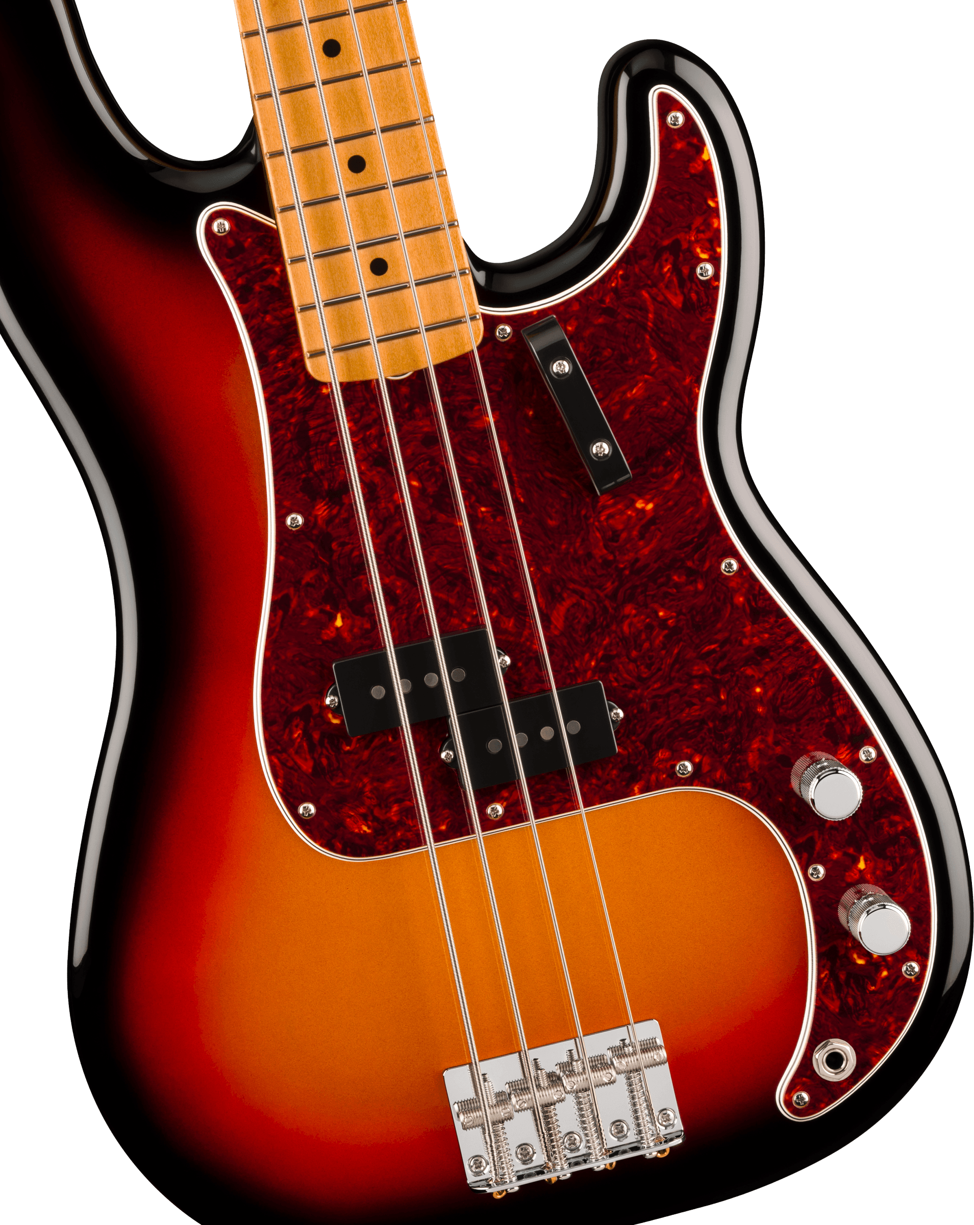 Fender® Vintera® III Late '60s Precision Bass®, Maple Fingerboard, 3-Color Sunburst