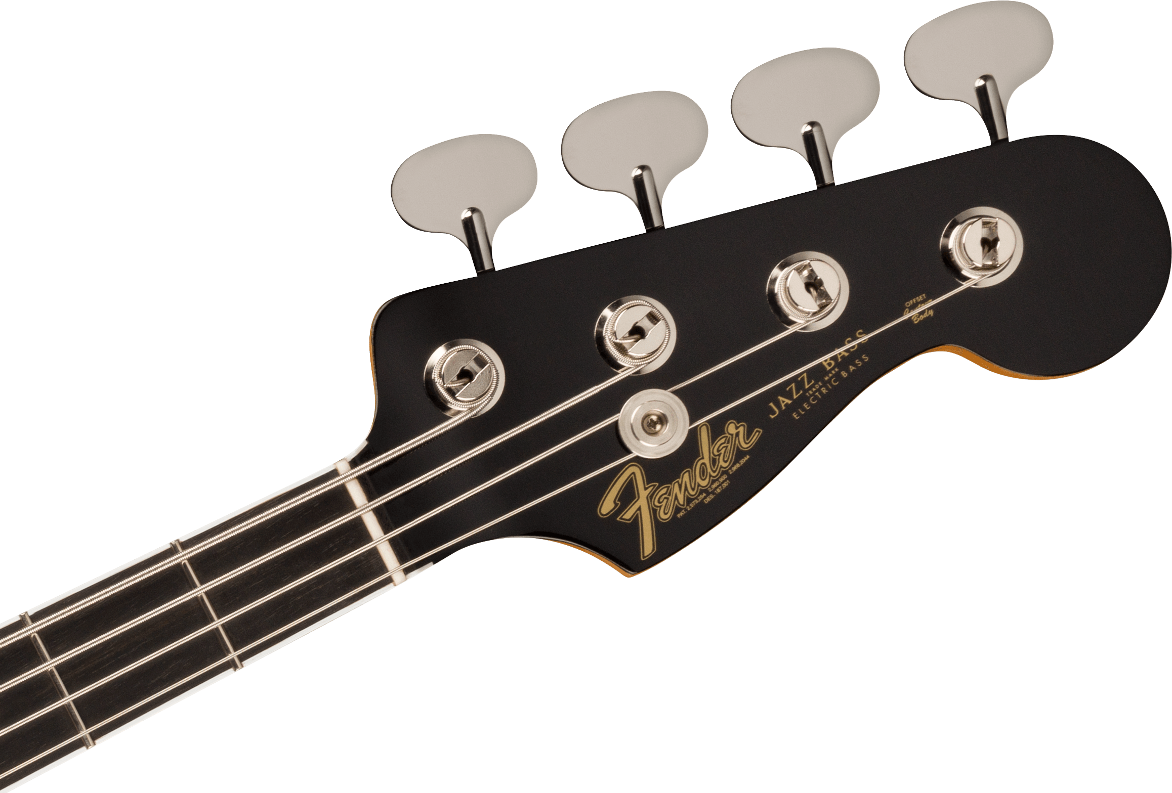 Fender® Gold Foil Jazz Bass®, Ebony Fingerboard, 2-Color Sunburst