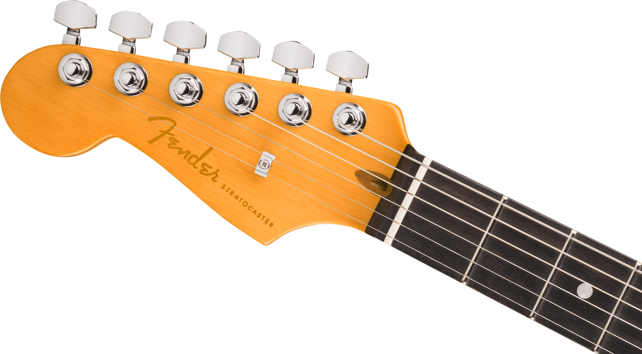 Fender® American Ultra II Stratocaster® Left-Hand, Ebony Fingerboard, Texas Tea