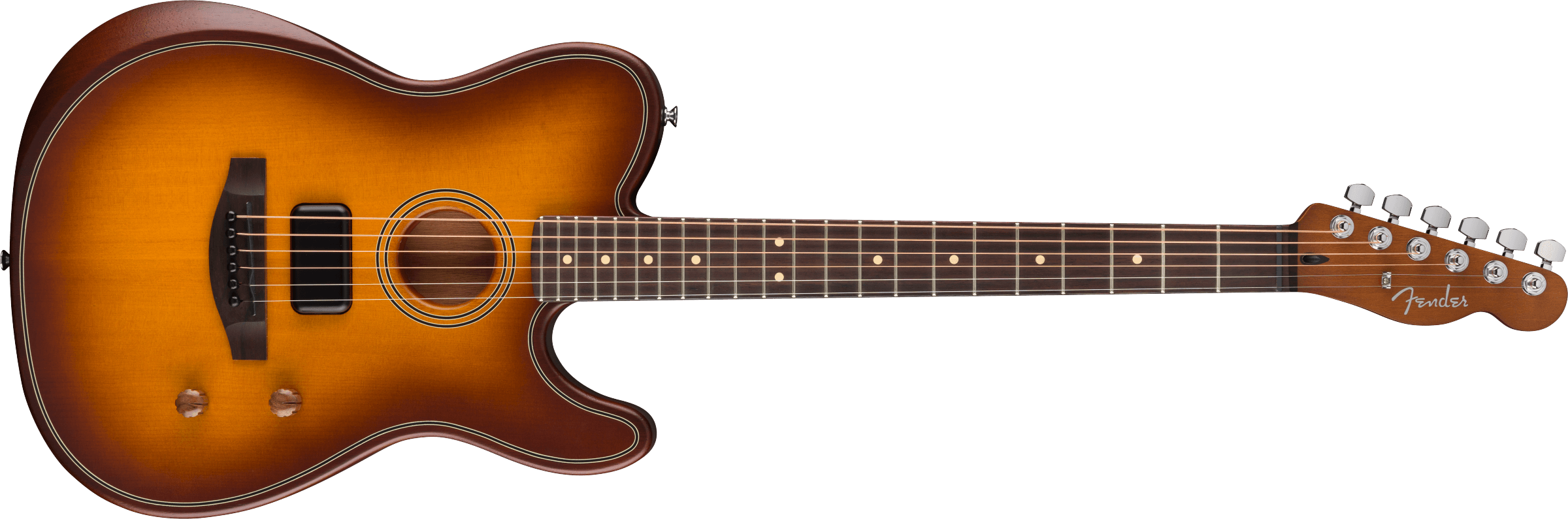 Fender® Acoustasonic® Standard Telecaster®, Honey Burst