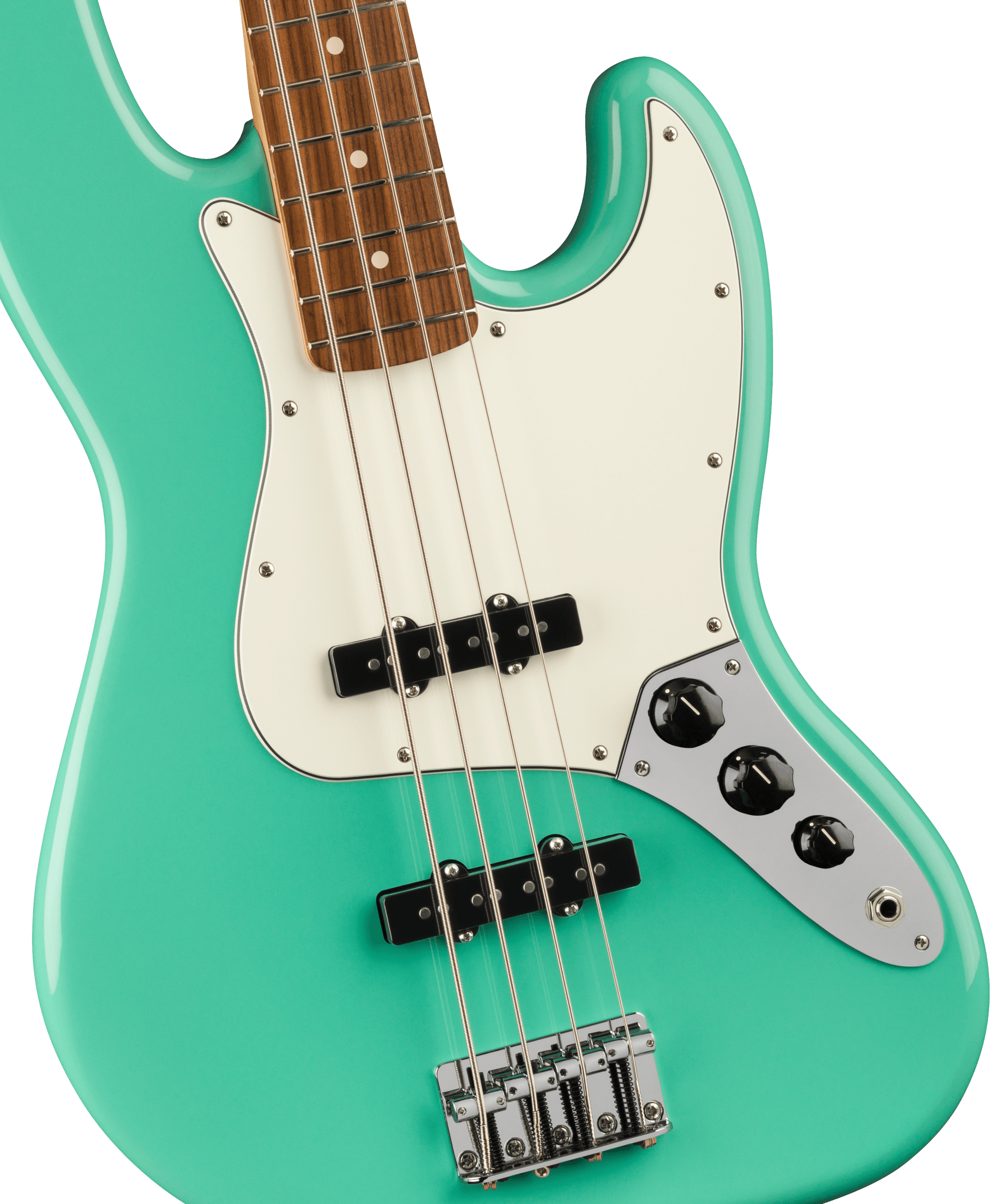 Fender® Player Jazz Bass®, Pau Ferro Fingerboard, Sea Foam Green