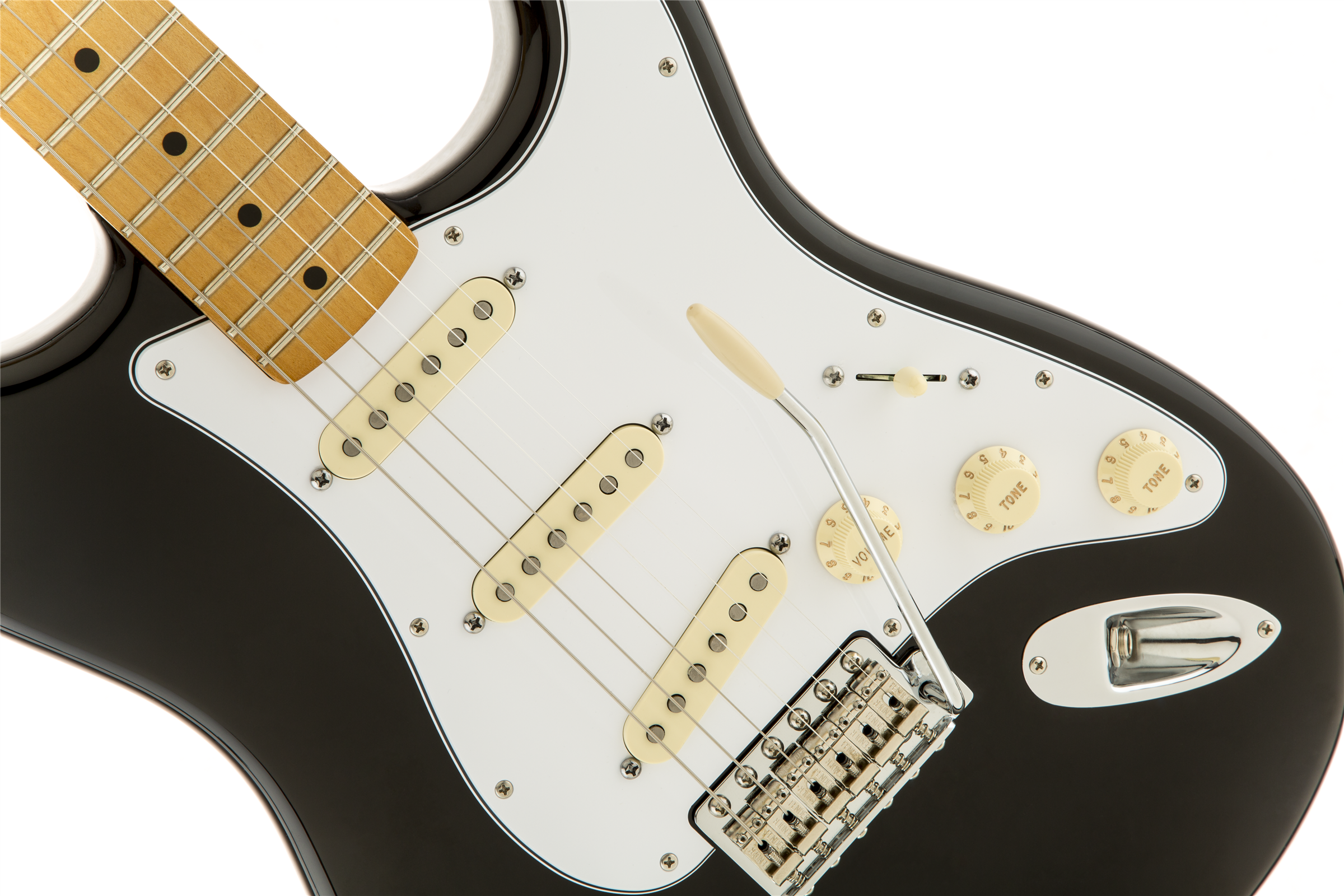 Fender® Jimi Hendrix Stratocaster®, Maple Fingerboard, Black