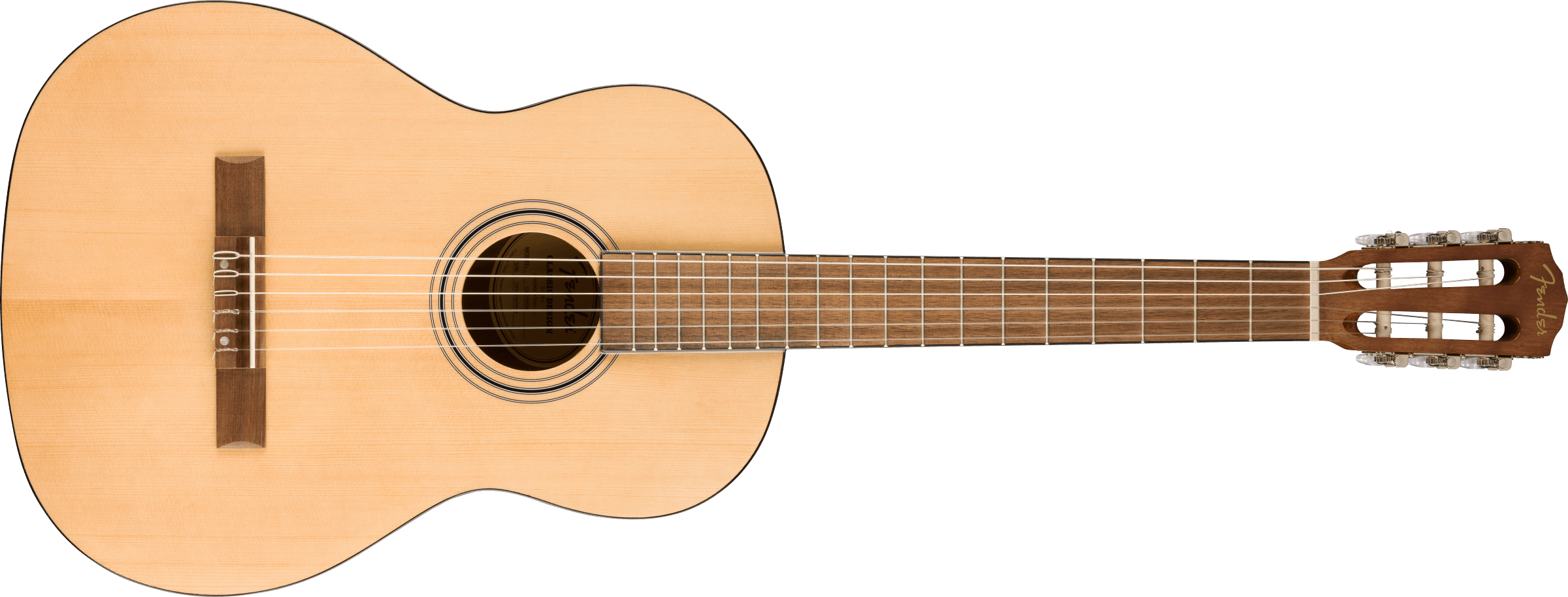 Fender® CN-30WN Nylon, Walnut Fingerboard, Natural