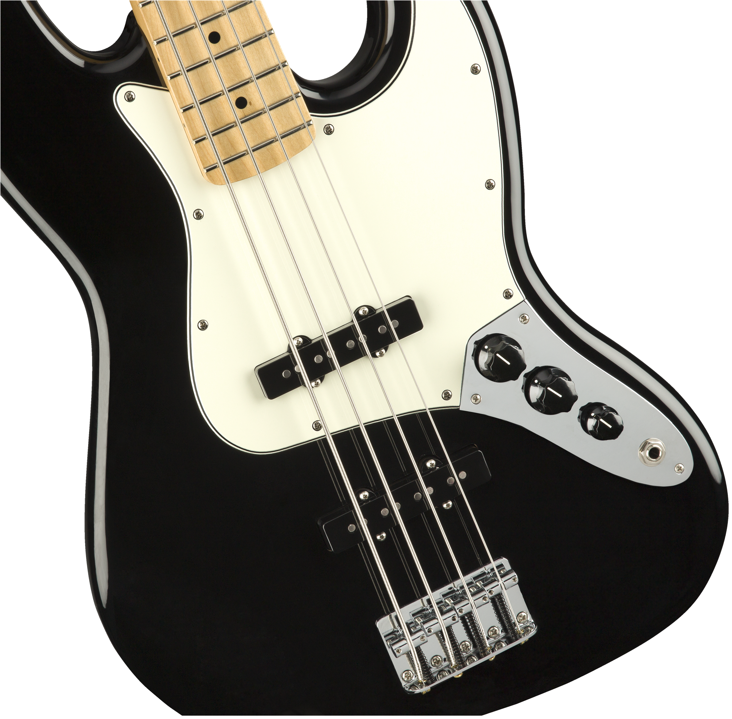 Fender® Player Jazz Bass®, Maple Fingerboard, Black