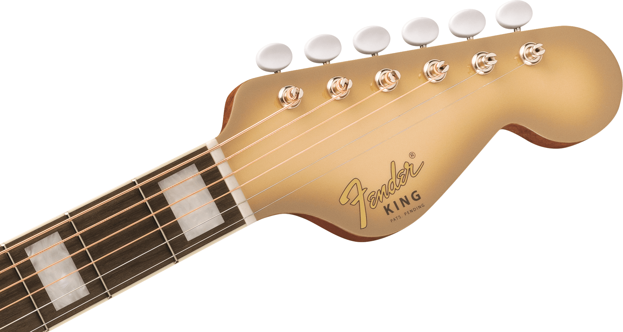 Fender® Limited Edition California Vintage King with Case, Antigua Pickguard, Antigua