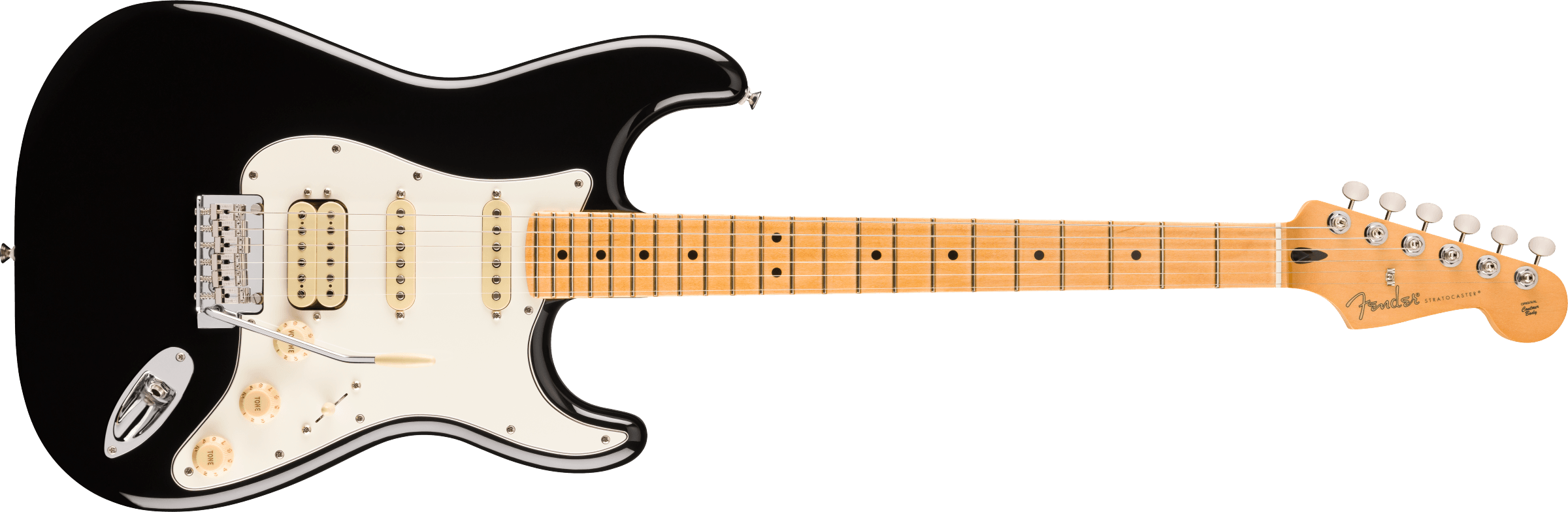 Fender® Player II Stratocaster®, Maple Fingerboard, Black