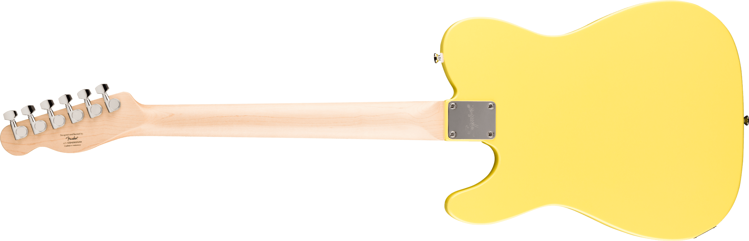 Squier® Sonic® Telecaster®, Laurel Fingerboard, White Pickguard, Canary Yellow