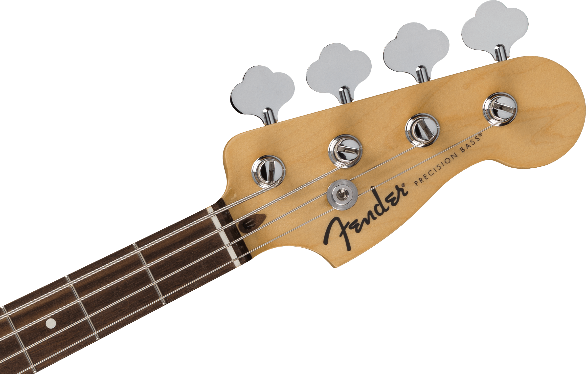 Fender® Standard Precision Bass®, Laurel Fingerboard, Black Pickguard, 3-Color Sunburst