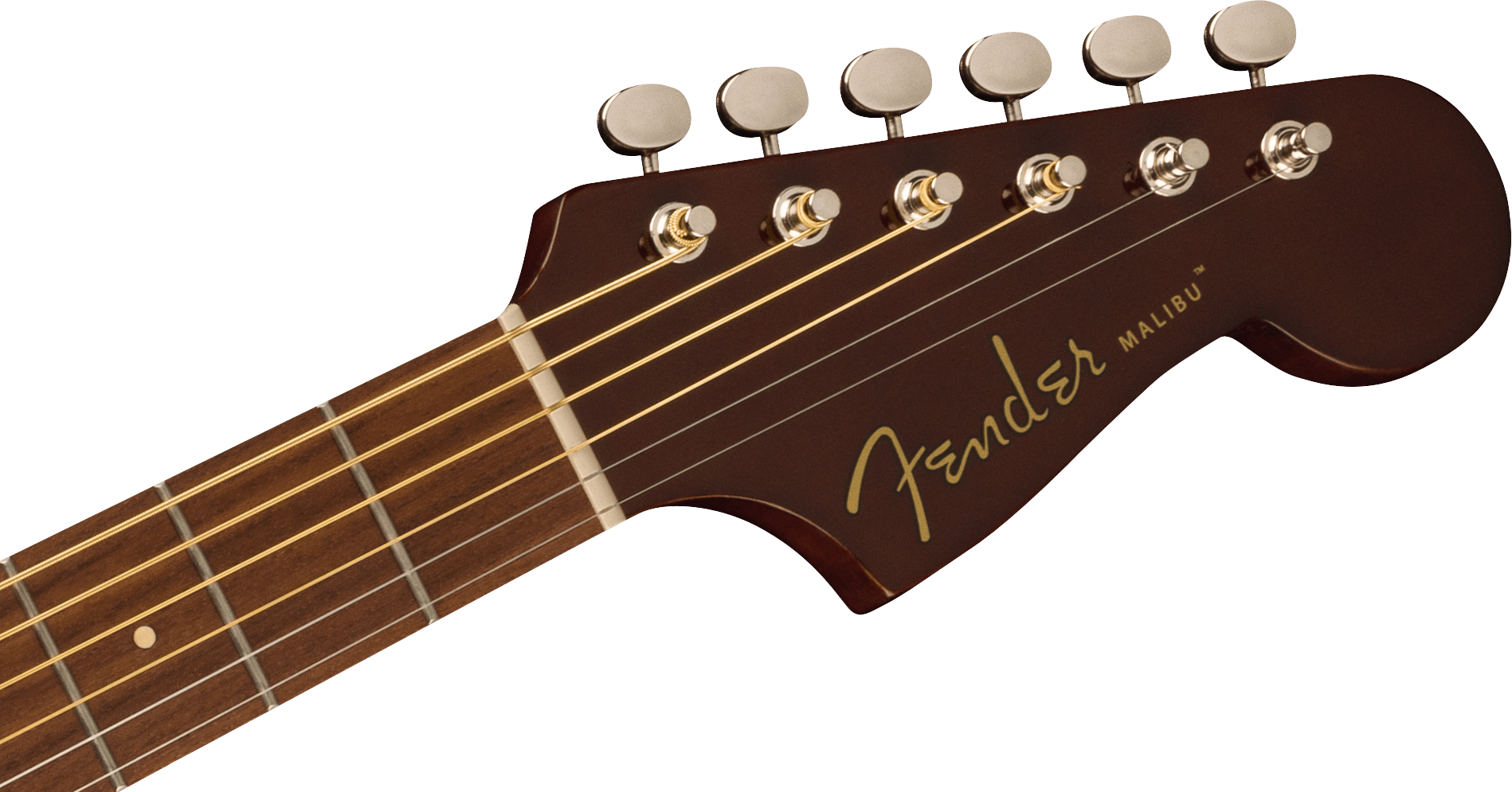 Fender® Malibu Player, Walnut Fingerboard, Gold Pickguard, Natural