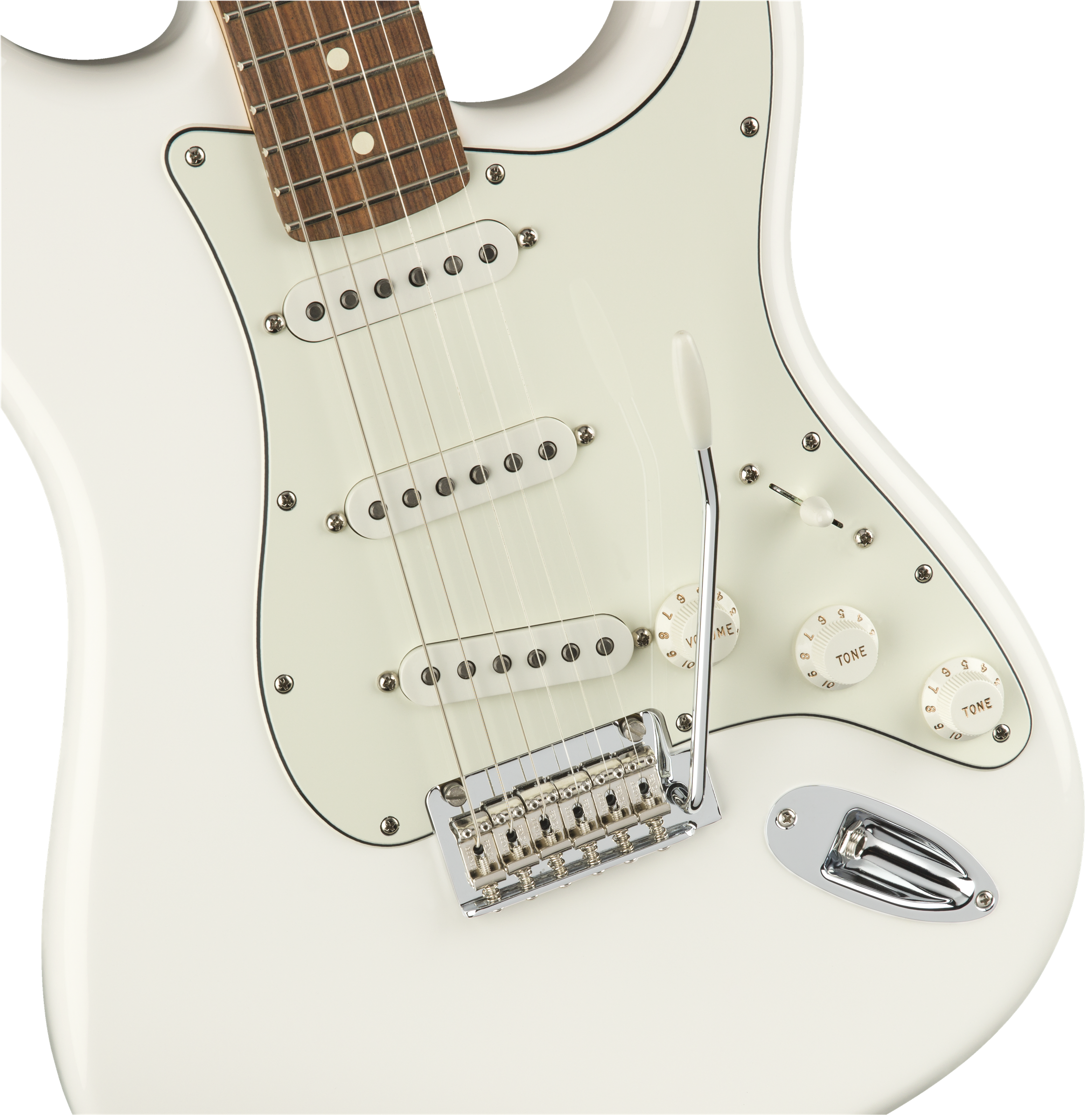 Fender® Player Stratocaster®, Pau Ferro Fingerboard, Polar White