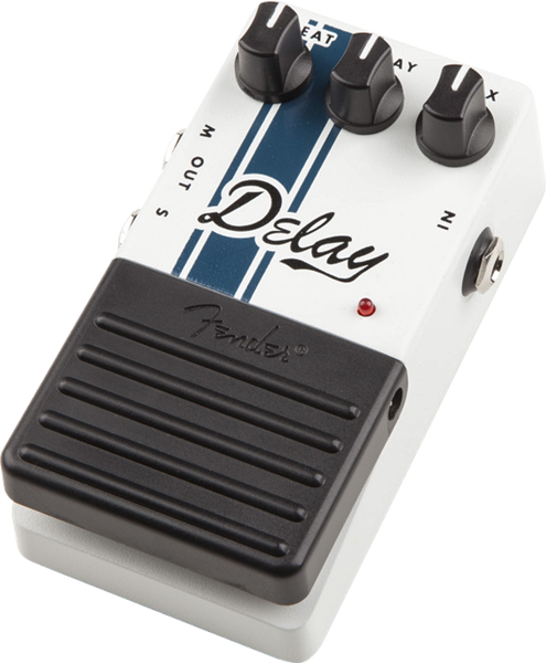 Fender® Delay Pedal, White