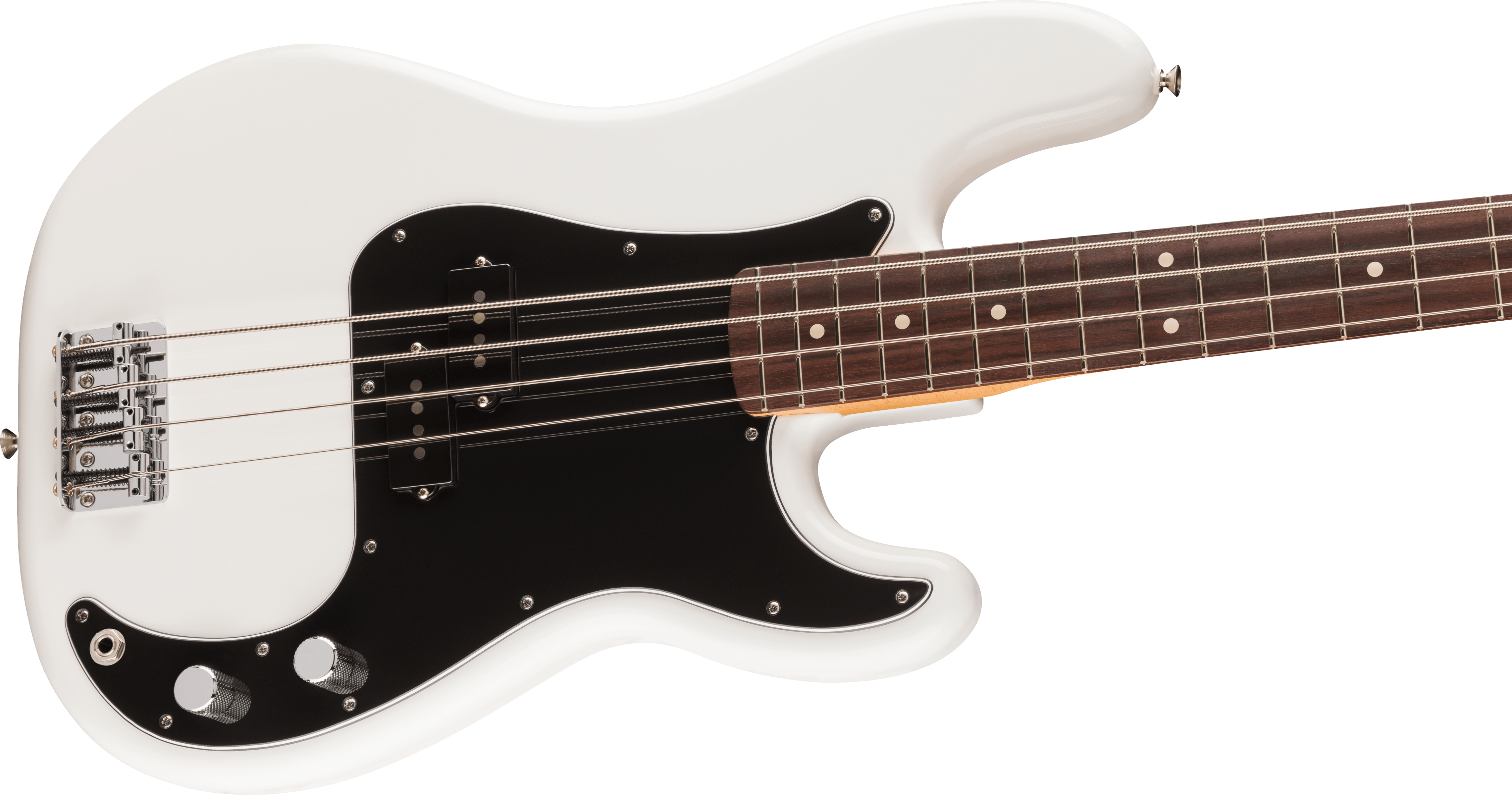 Fender® Player II Precision Bass®, Rosewood Fingerboard, Polar White
