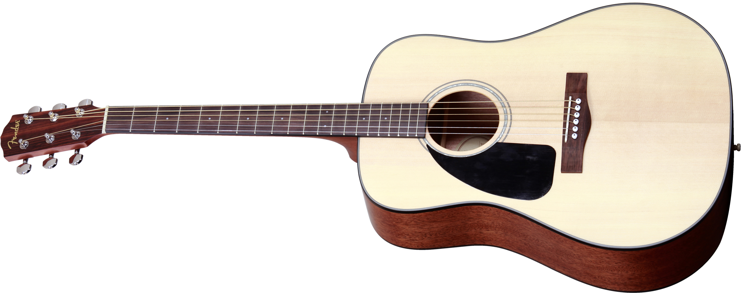 Fender® CD-100LH, Left-Hand, Spruce top, Mahog’ Back/Sides, Satin Finish, Natural
