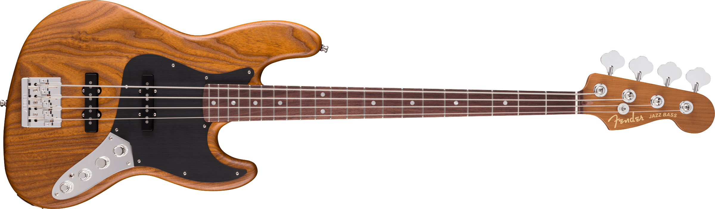 Fender® Limited Edition American Ultra II Jazz Bass®, Rosewood Fingerboard, Natural