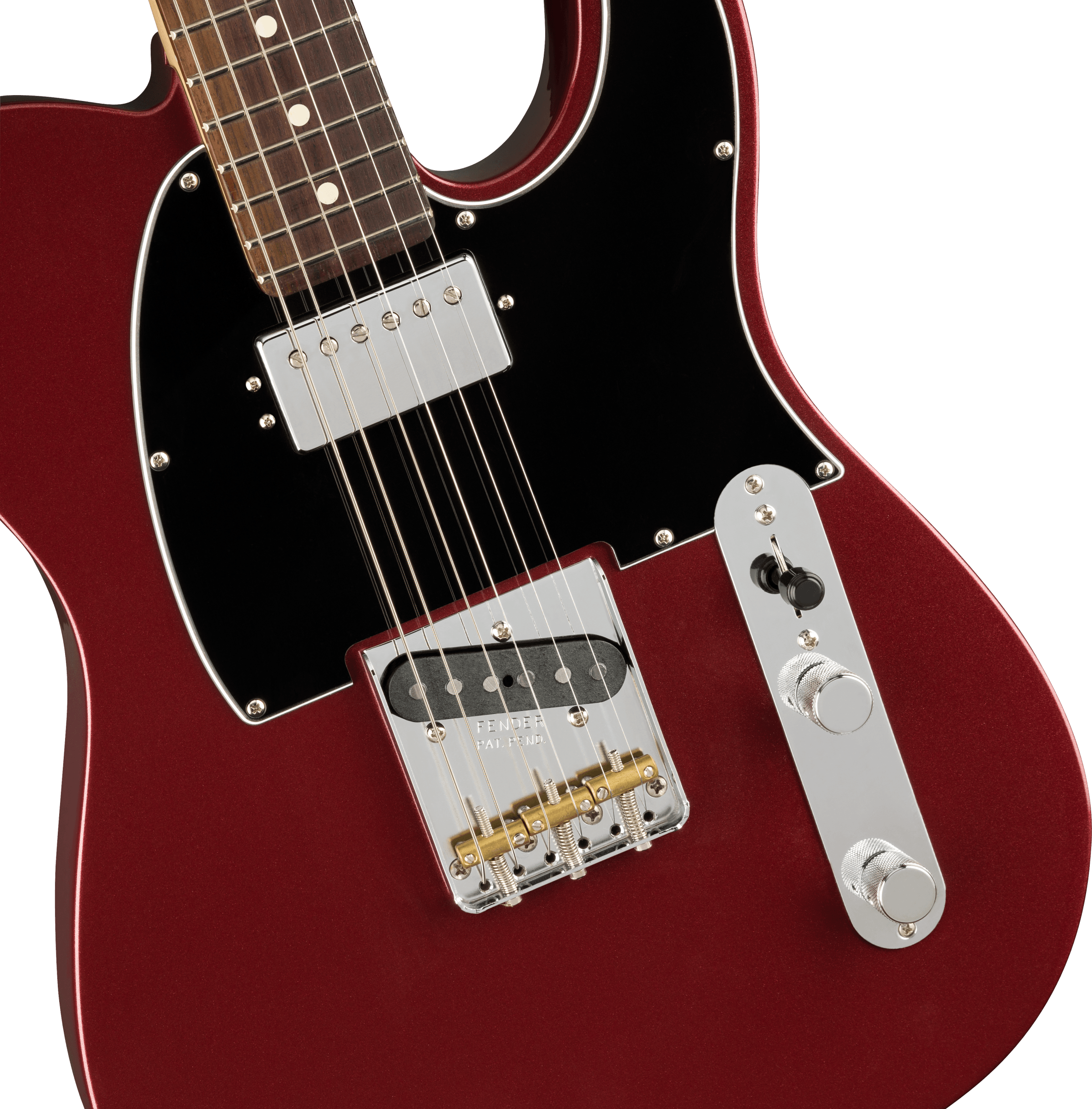 Fender® American Performer Telecaster® with Humbucking, Rosewood Fingerboard, Aubergine