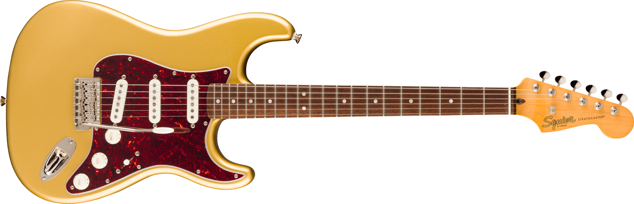 Squier® Limited Edition Classic Vibe™ 60s Stratocaster®, Laurel Fingerboard, Aztec Gold