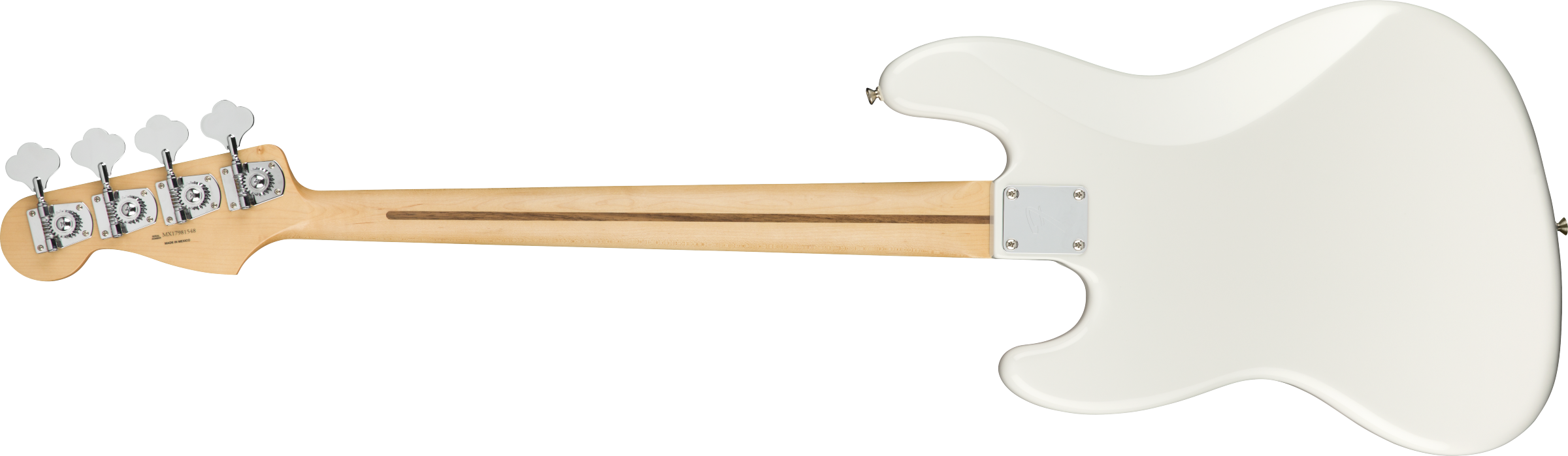 Fender® Player Jazz Bass®, Maple Fingerboard, Polar White