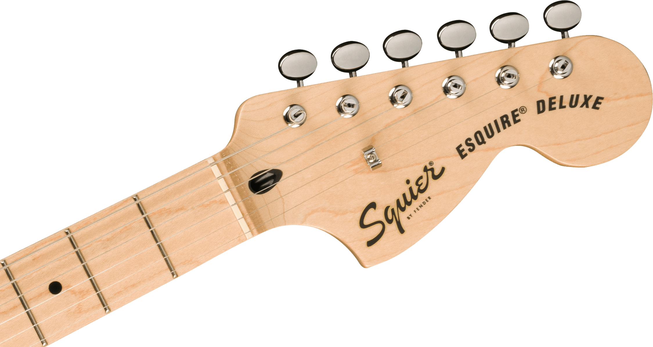 Squier® Paranormal Esquire® Deluxe, Maple Fingerboard, Black Pickguard, Metallic Black