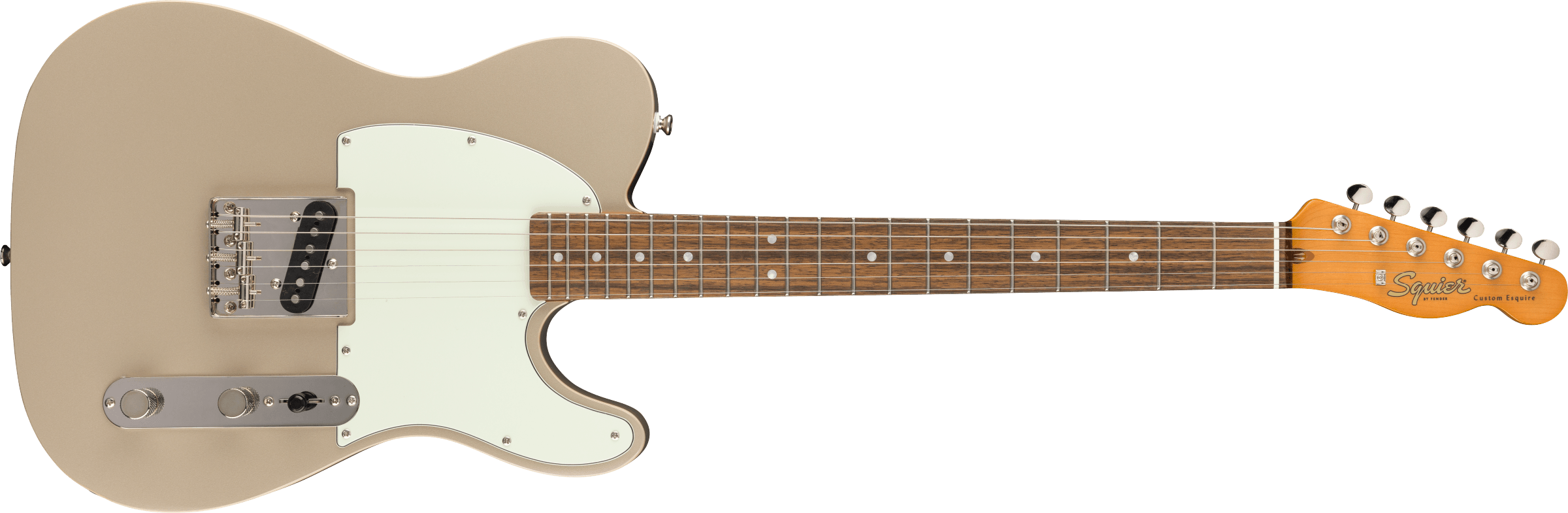 Squier® FSR Classic Vibe™ '60s Custom Esquire®, Laurel Fingerboard, Mint Pickguard, Shoreline Gold