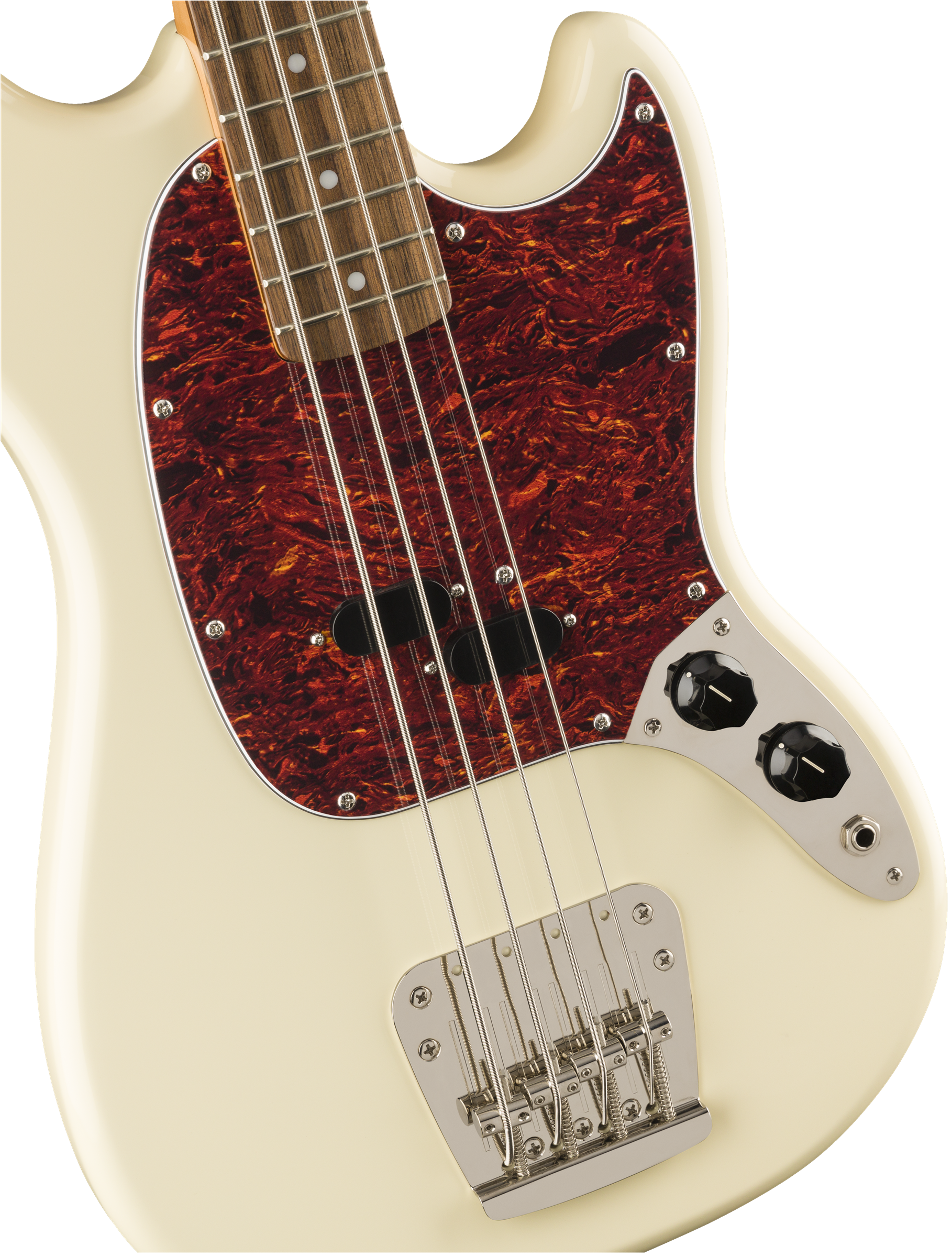 Squier® Classic Vibe '60s Mustang® Bass, Laurel Fingerboard, Olympic White