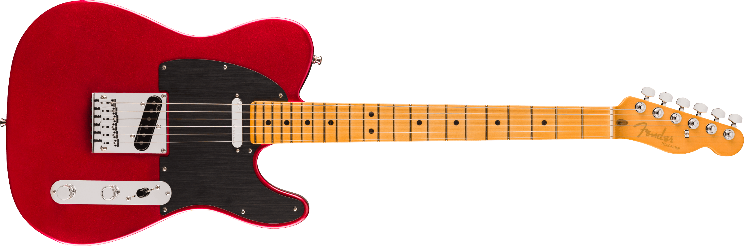 Fender® American Ultra II Telecaster®, Maple Fingerboard, Sinister Red