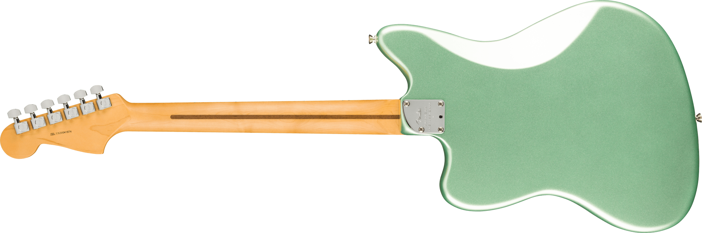 Fender® American Professional II Jazzmaster®, Maple Fingerboard, Mystic Surf Green