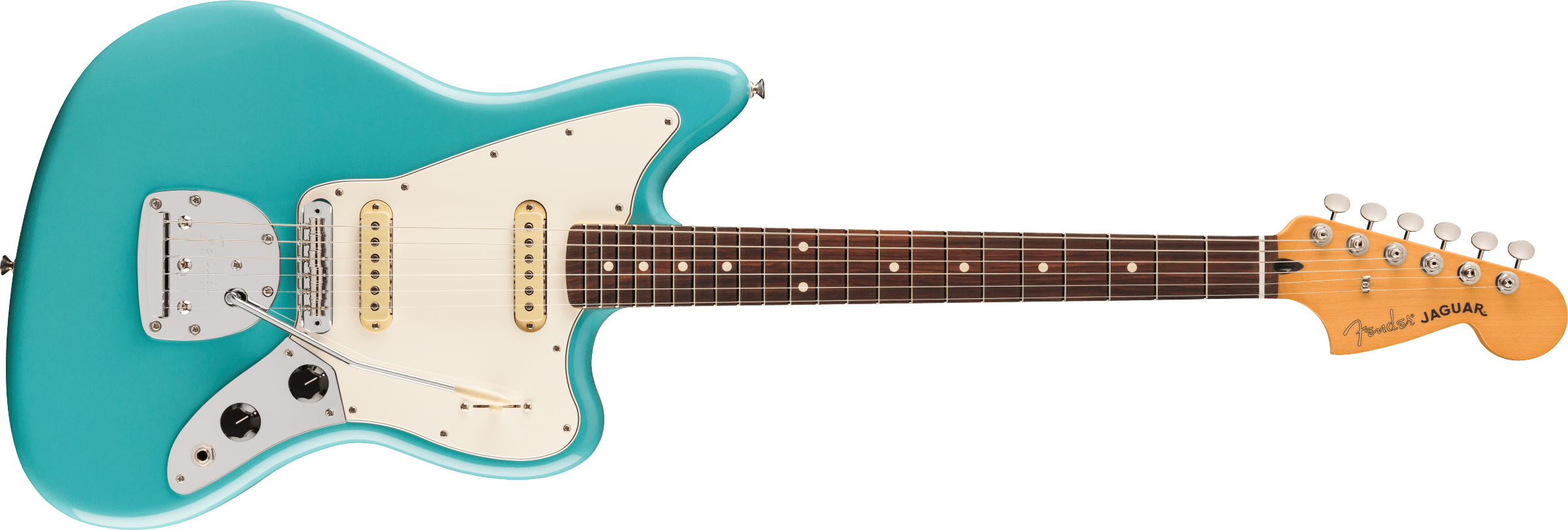 Fender® Player II Jaguar®, Rosewood Fingerboard, Aquatone Blue
