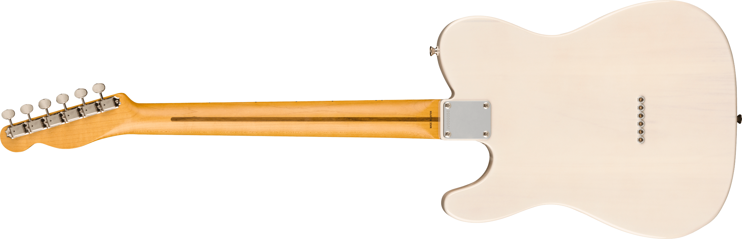 Fender® JV Modified '50s Telecaster®, Maple Fingerboard, White Blonde