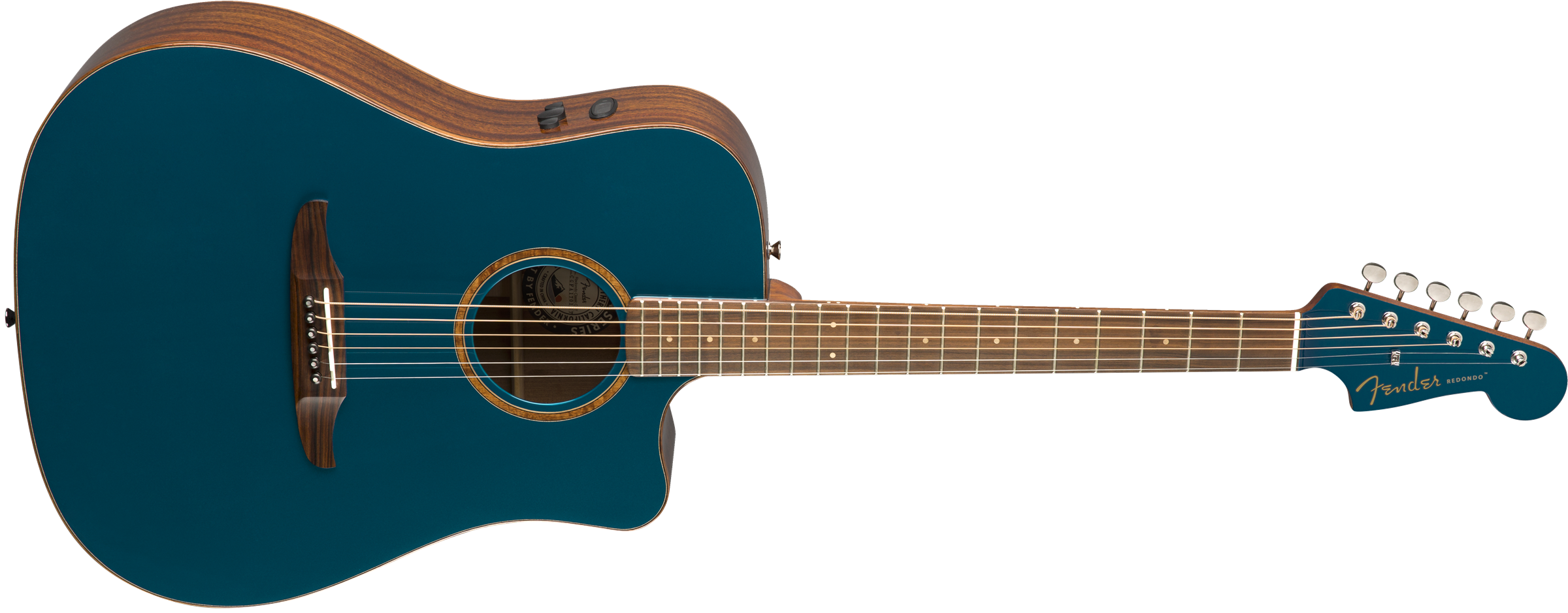Fender® Redondo Classic w/ Bag, Pau Ferro Fingerboard, Cosmic Turquoise