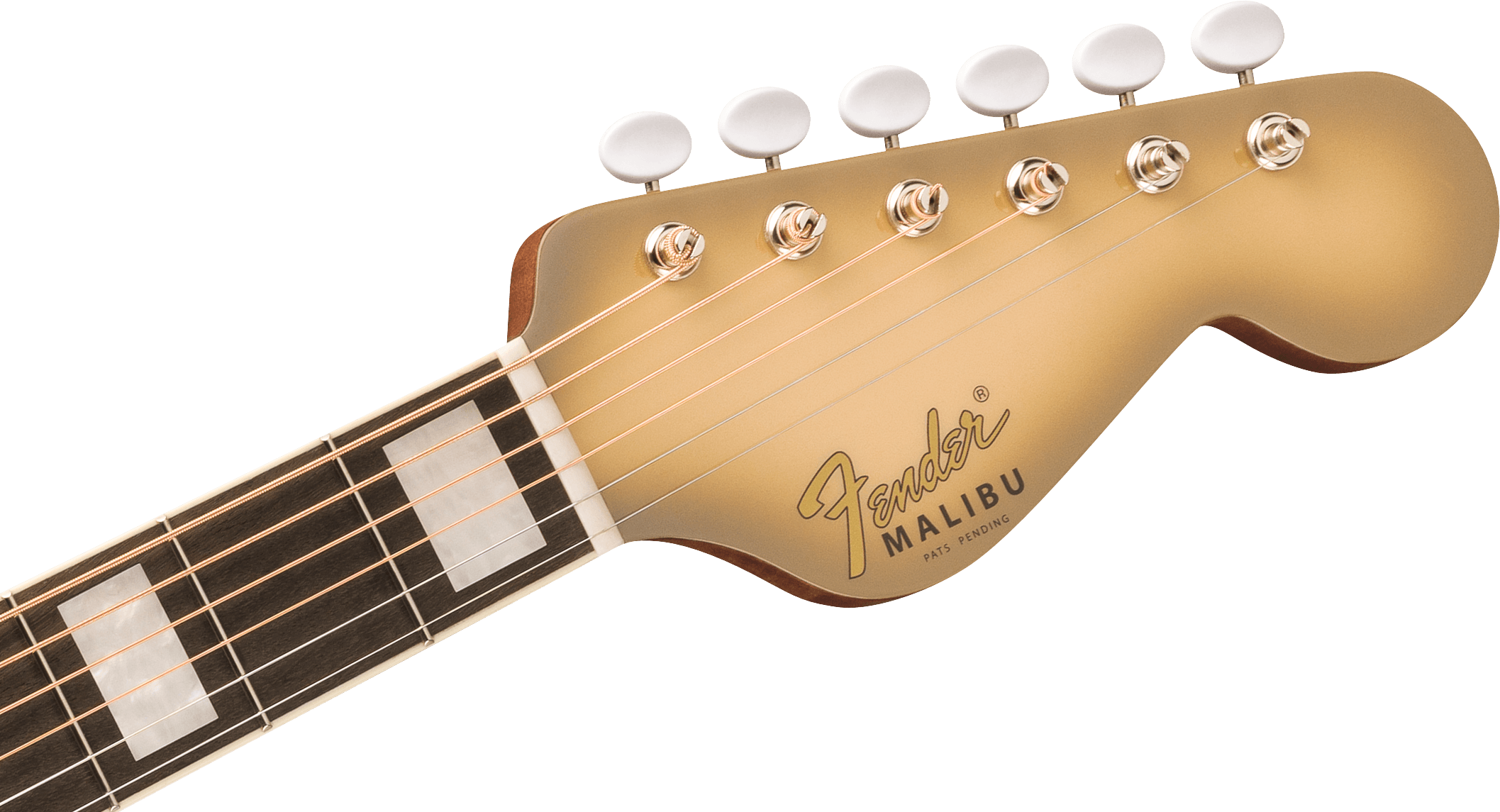 Fender® Limited Edition California Vintage Malibu with Case, Antigua Pickguard, Antigua