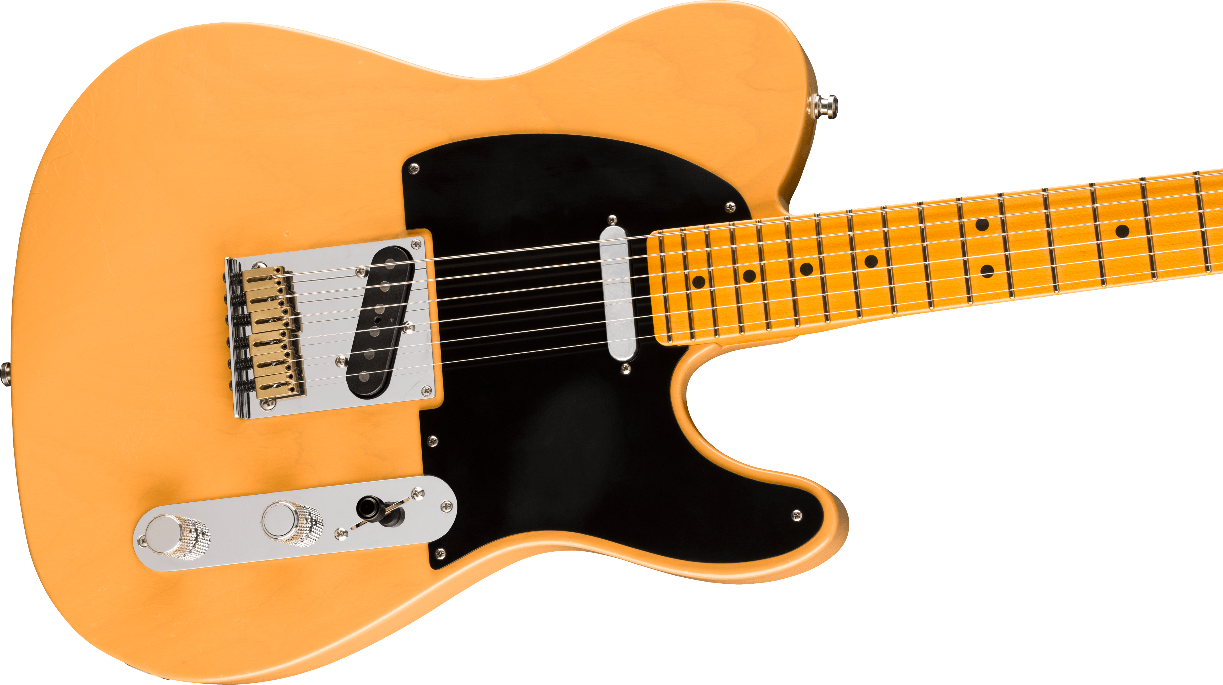 Fender® American Ultra Luxe Vintage '50s Telecaster®, Maple Fingerboard, Butterscotch Blonde