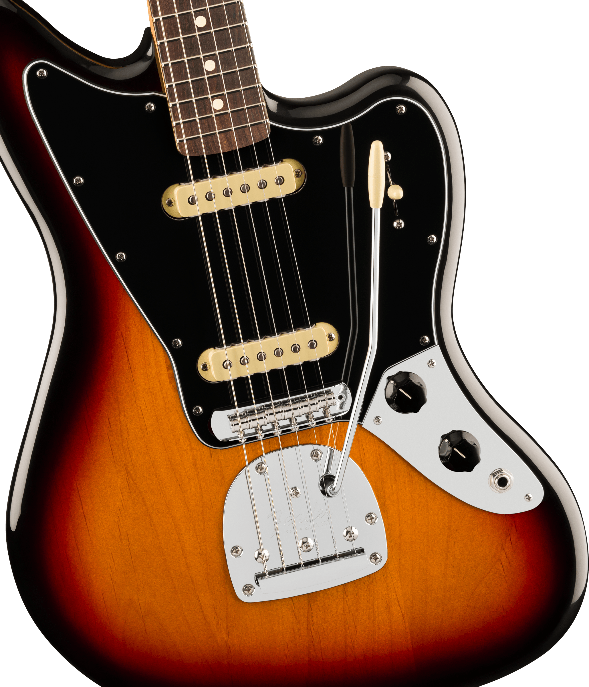 Fender® Player II Jaguar®, Rosewood Fingerboard, 3 Color Sunburst