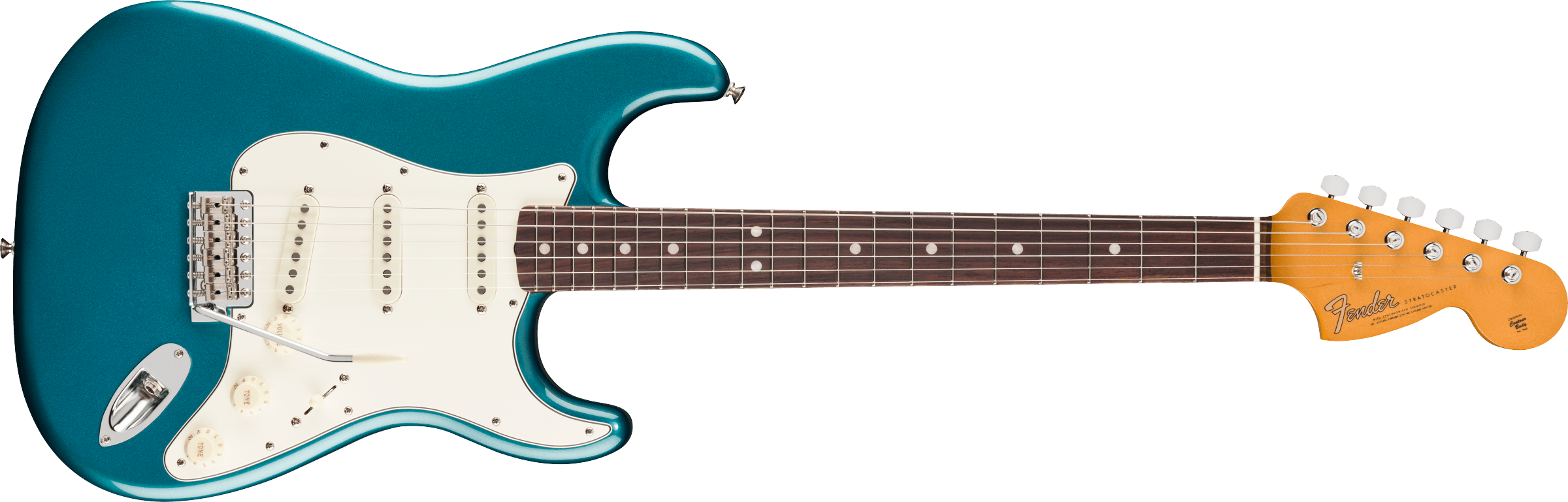 Fender® Vintera® III Late '60s Stratocaster®, Rosewood Fingerboard, Ocean Turquoise
