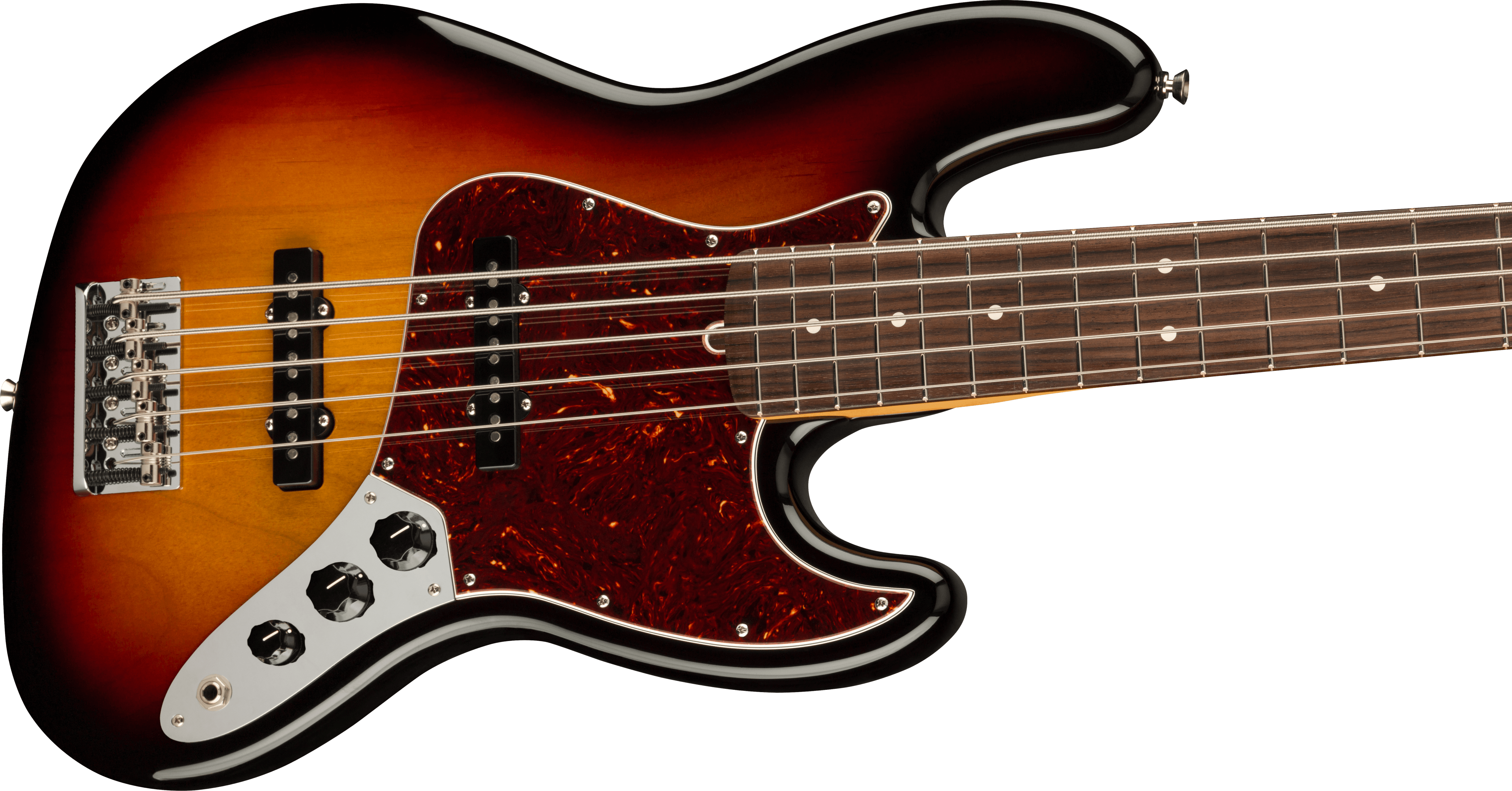 Fender® American Professional II Jazz Bass® V, Rosewood Fingerboard, 3-Color Sunburst
