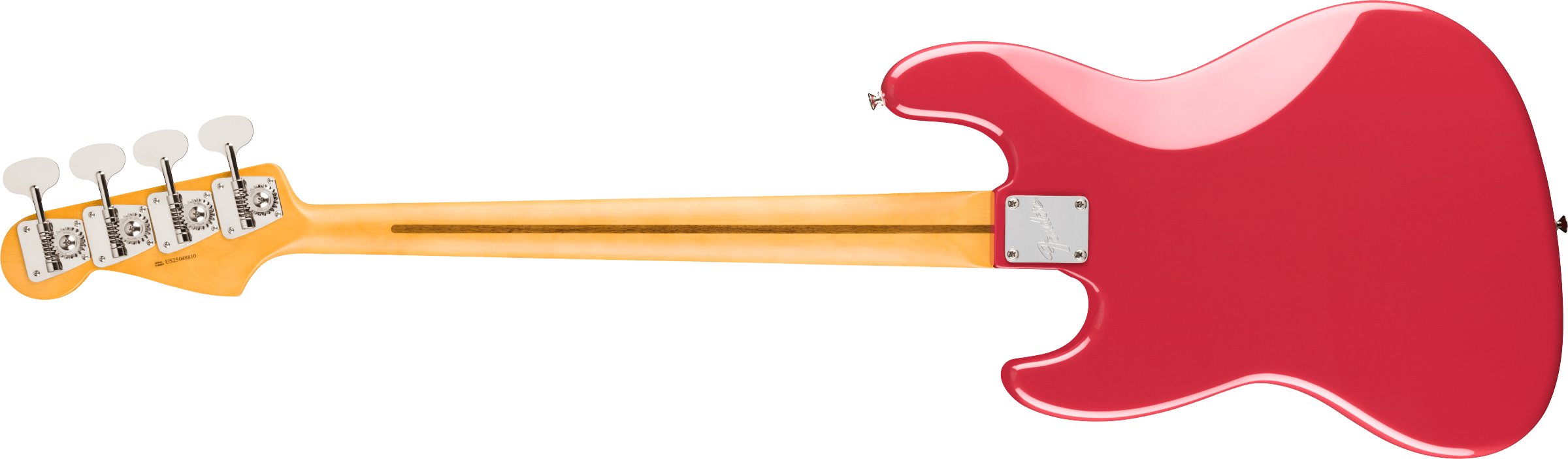 Fender® American Professional Classic Jazz Bass®, Maple Fingerboard, Faded Dakota Red