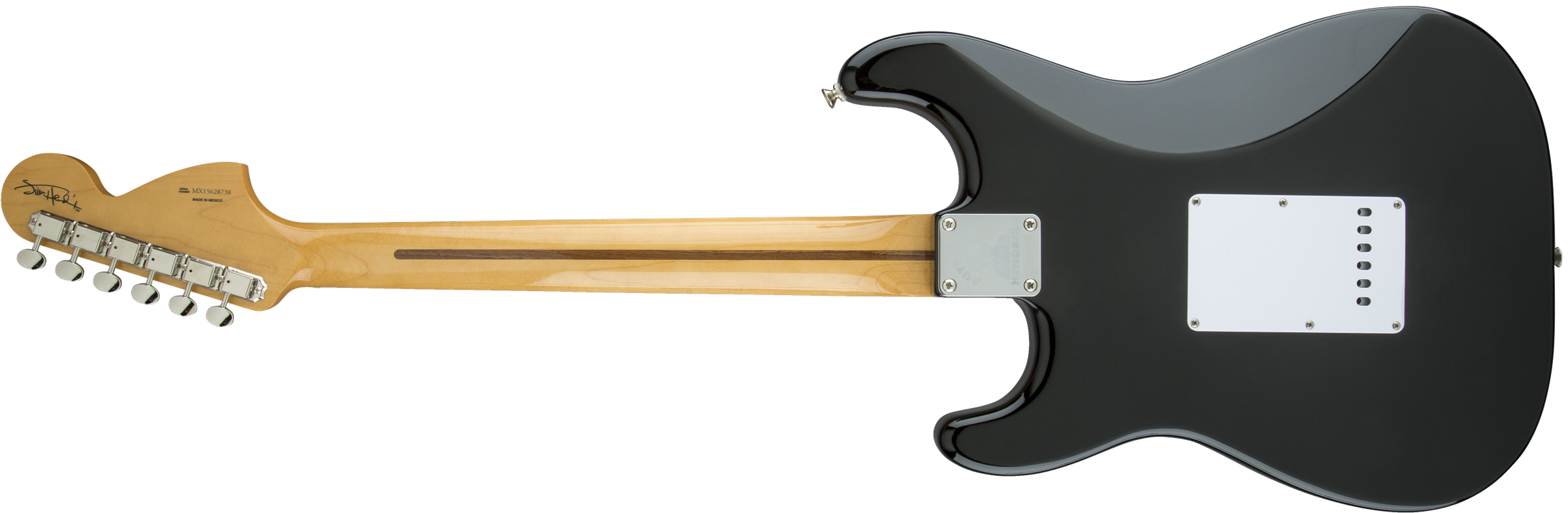 Fender® Jimi Hendrix Stratocaster®, Maple Fingerboard, Black