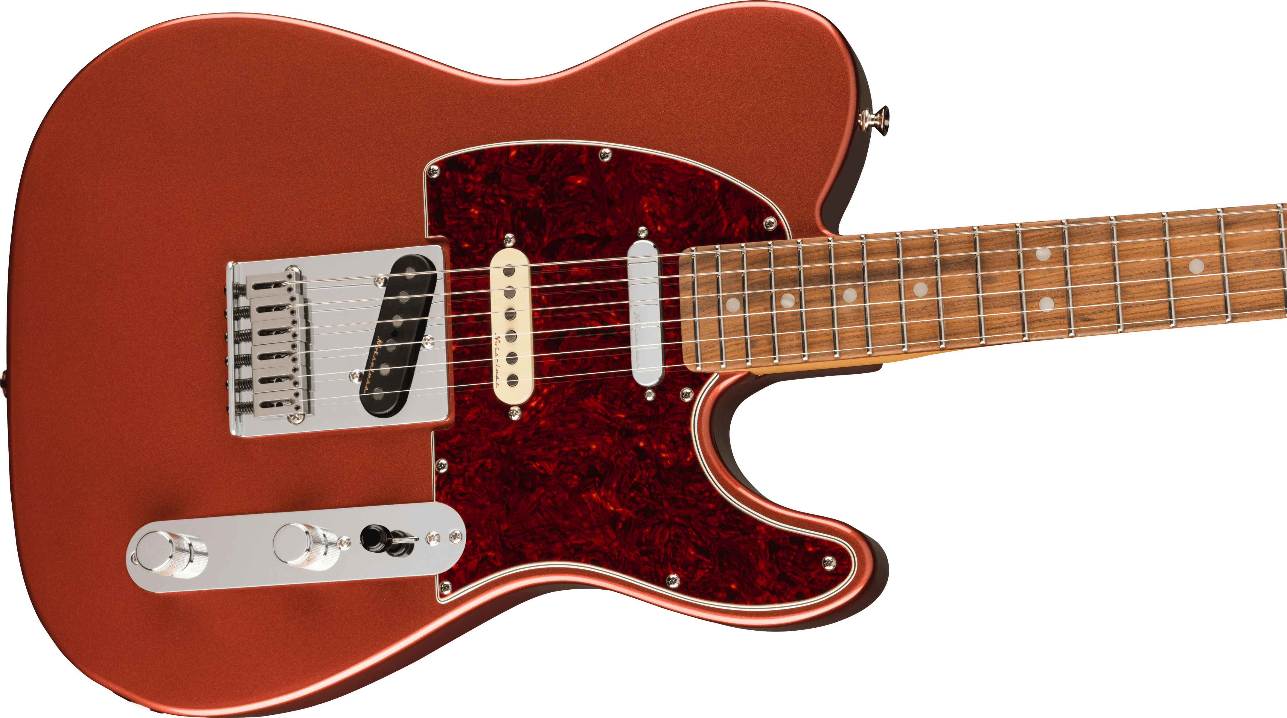 Fender® Player Plus Nashville Telecaster®, Pau Ferro Fingerboard, Aged Candy Apple Red