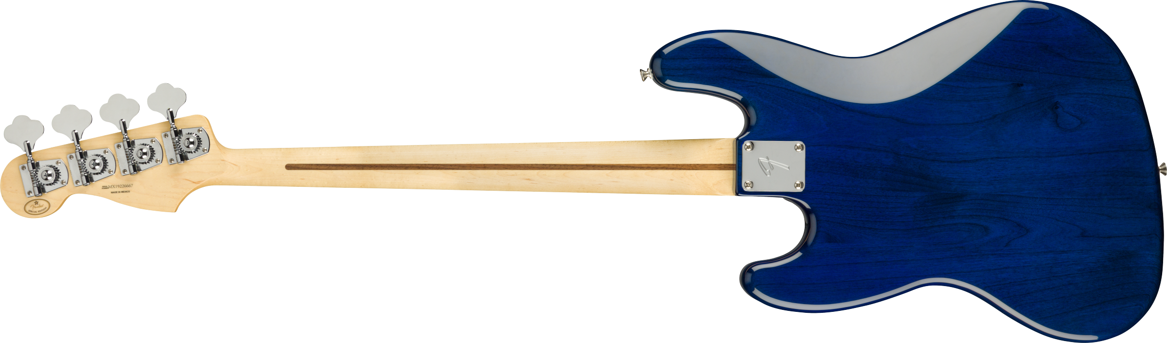 Fender® Player Jazz Bass® Plus Top, Maple Fingerboard, Blue Burst
