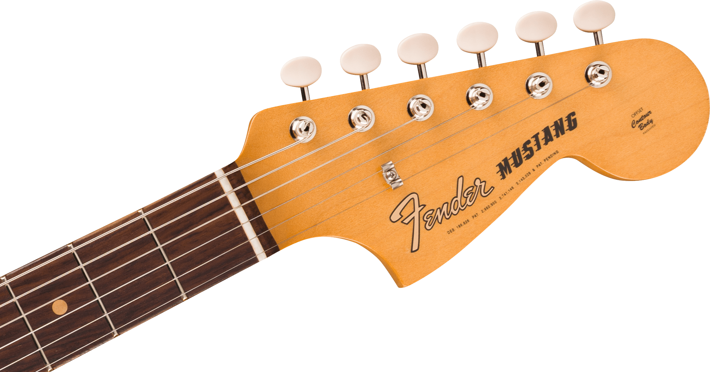 Fender® Vintera® III Mid '60s Mustang®, Rosewood Fingerboard, Olympic White