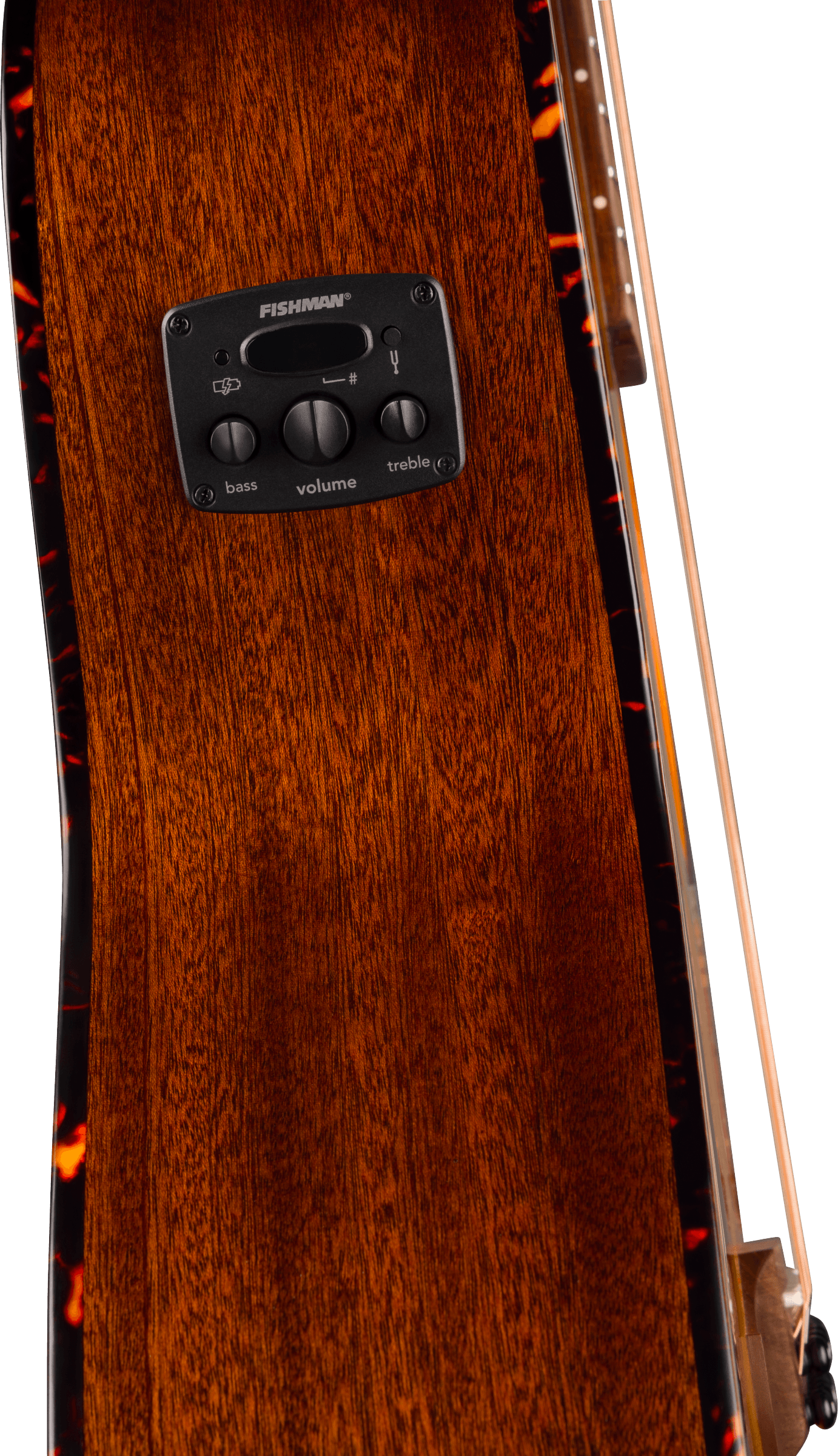 Fender® California Deluxe Villager™ E, Walnut Fingerboard, Honey Sunburst