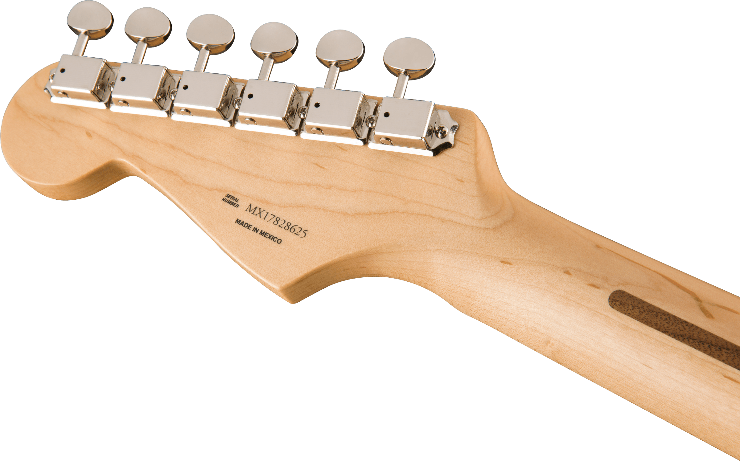 Fender® EOB Stratocaster®, Maple Fingerboard, Olympic White